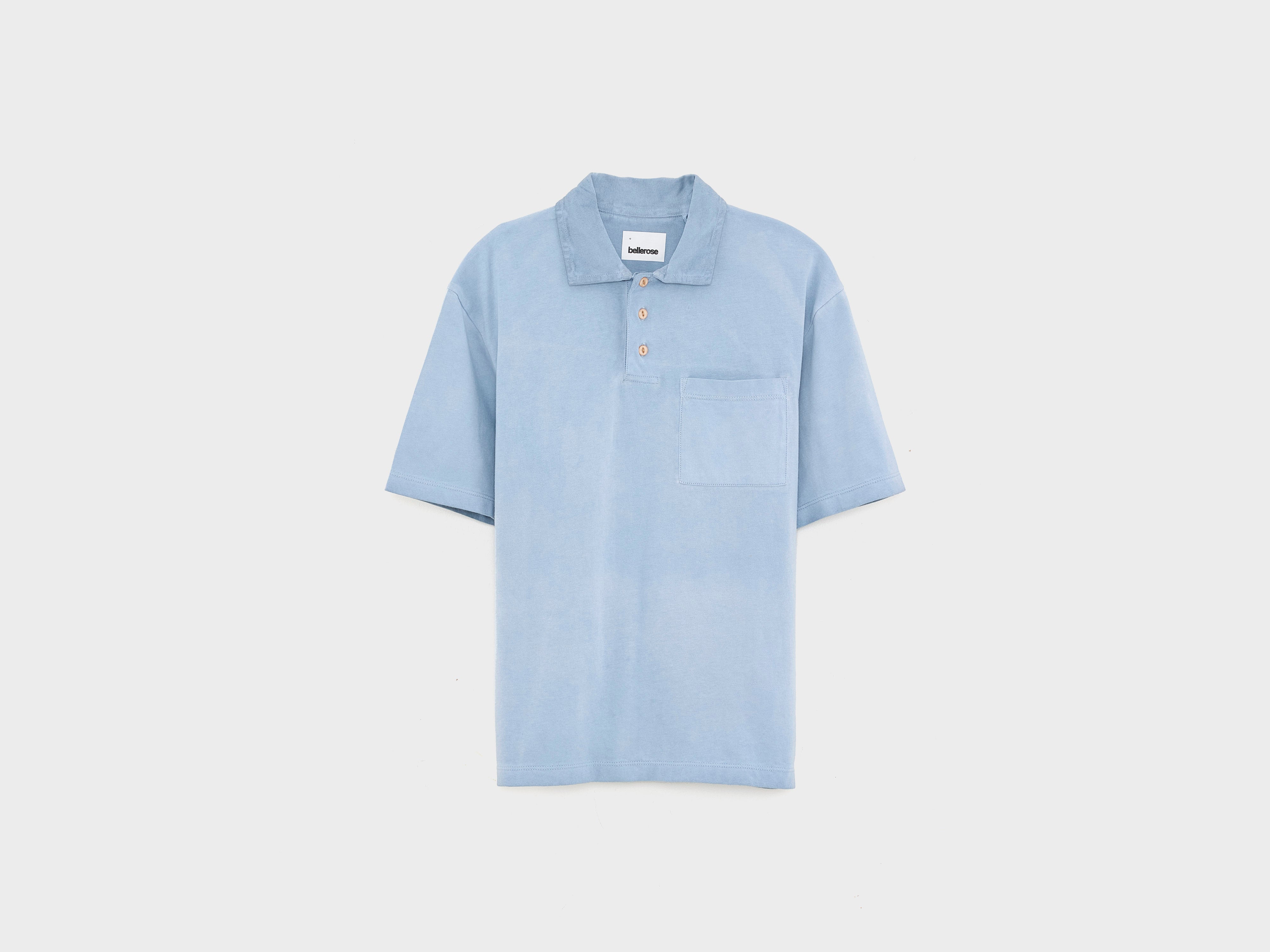 Komiu classic polo (261 / B / CHAMBRAY)