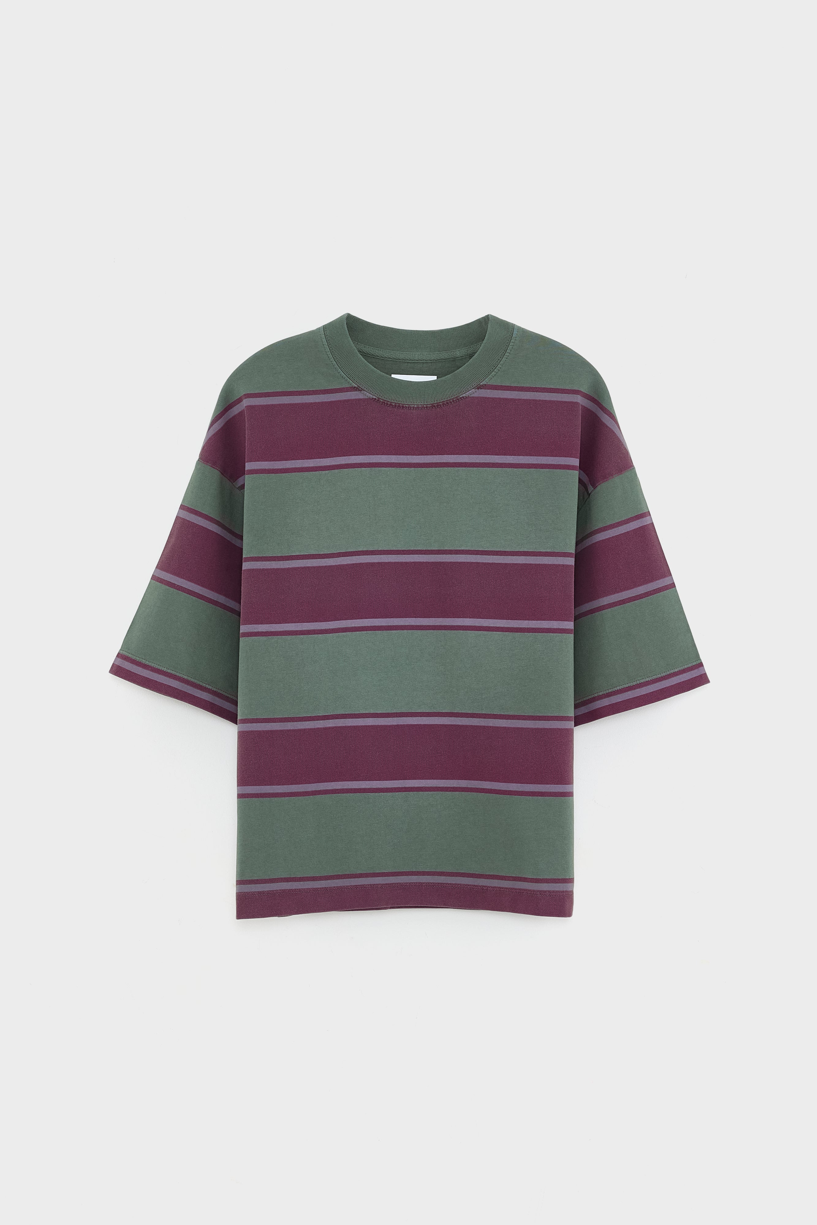 T-shirt À Manches Courtes Sine - Limestone / Lupin / Velvet Pour Garçon | Bellerose