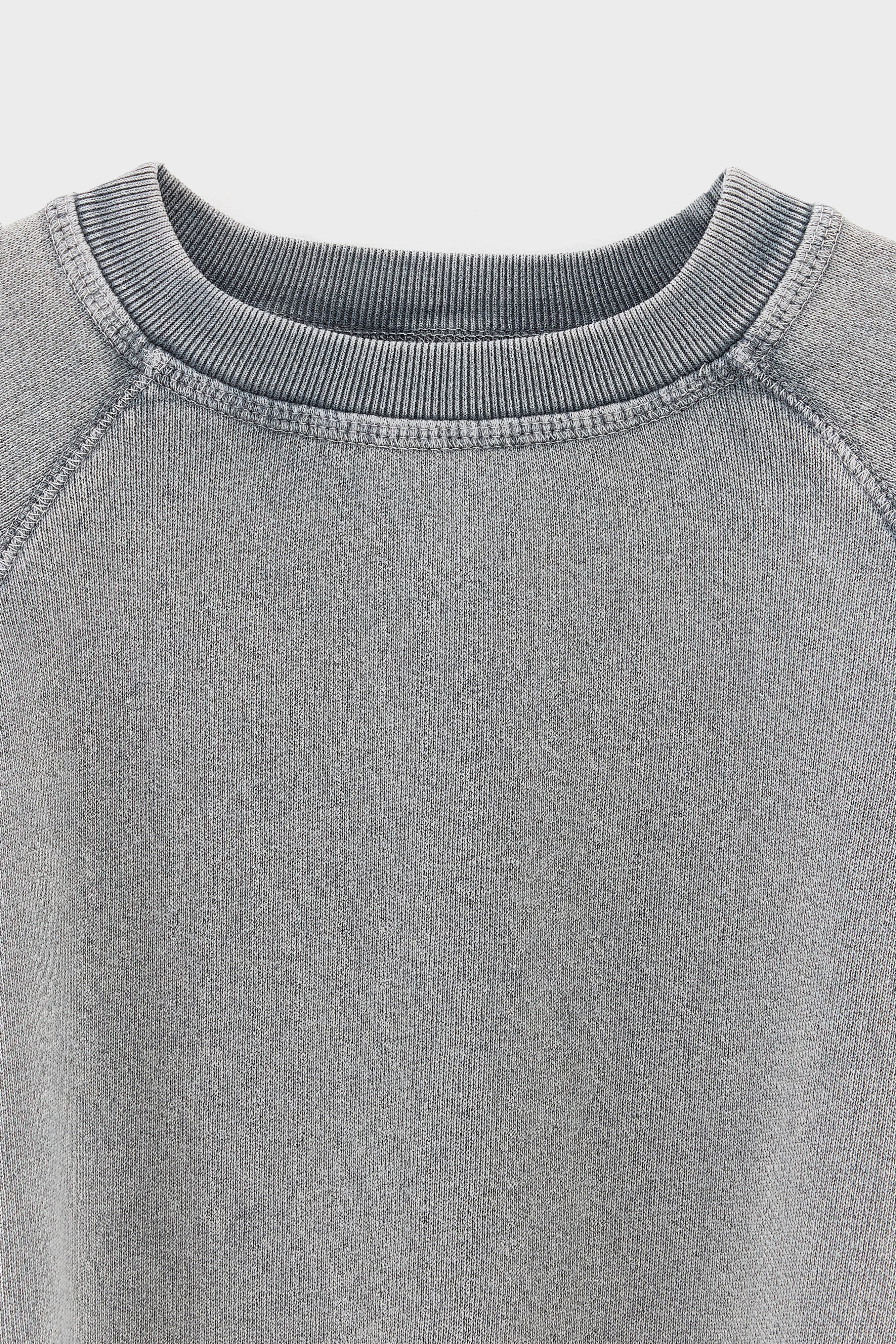 Fagolo crewneck sweatshirt (261 / B / BLACK SAND)