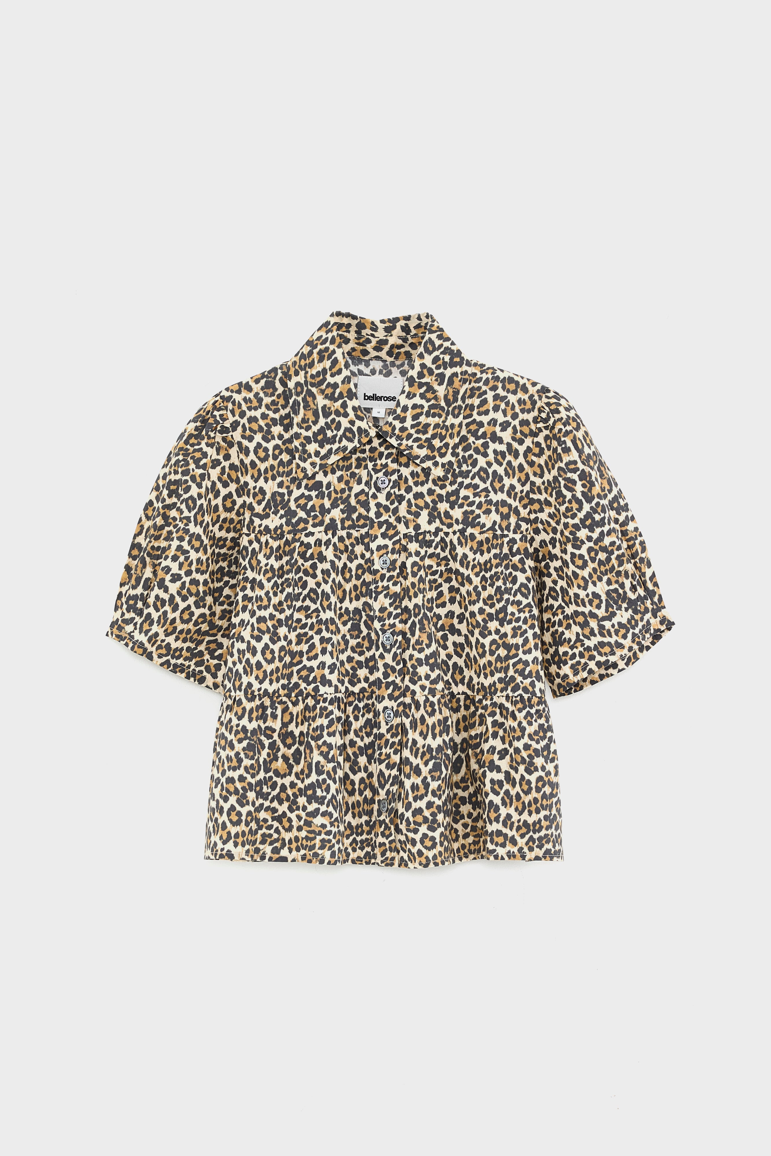 Helo leopard print shirt (261 / G / COMBO A)