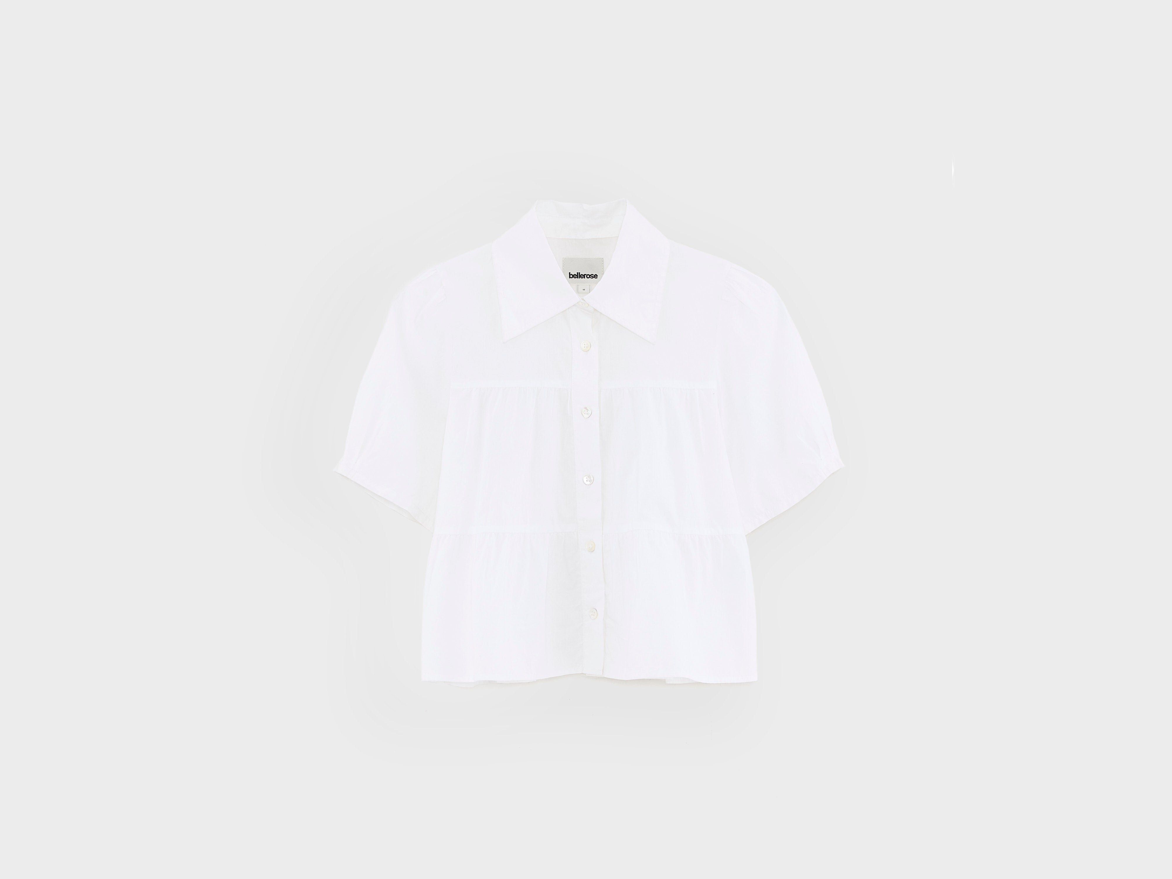 Helo cropped shirt (261 / G / WHITE)