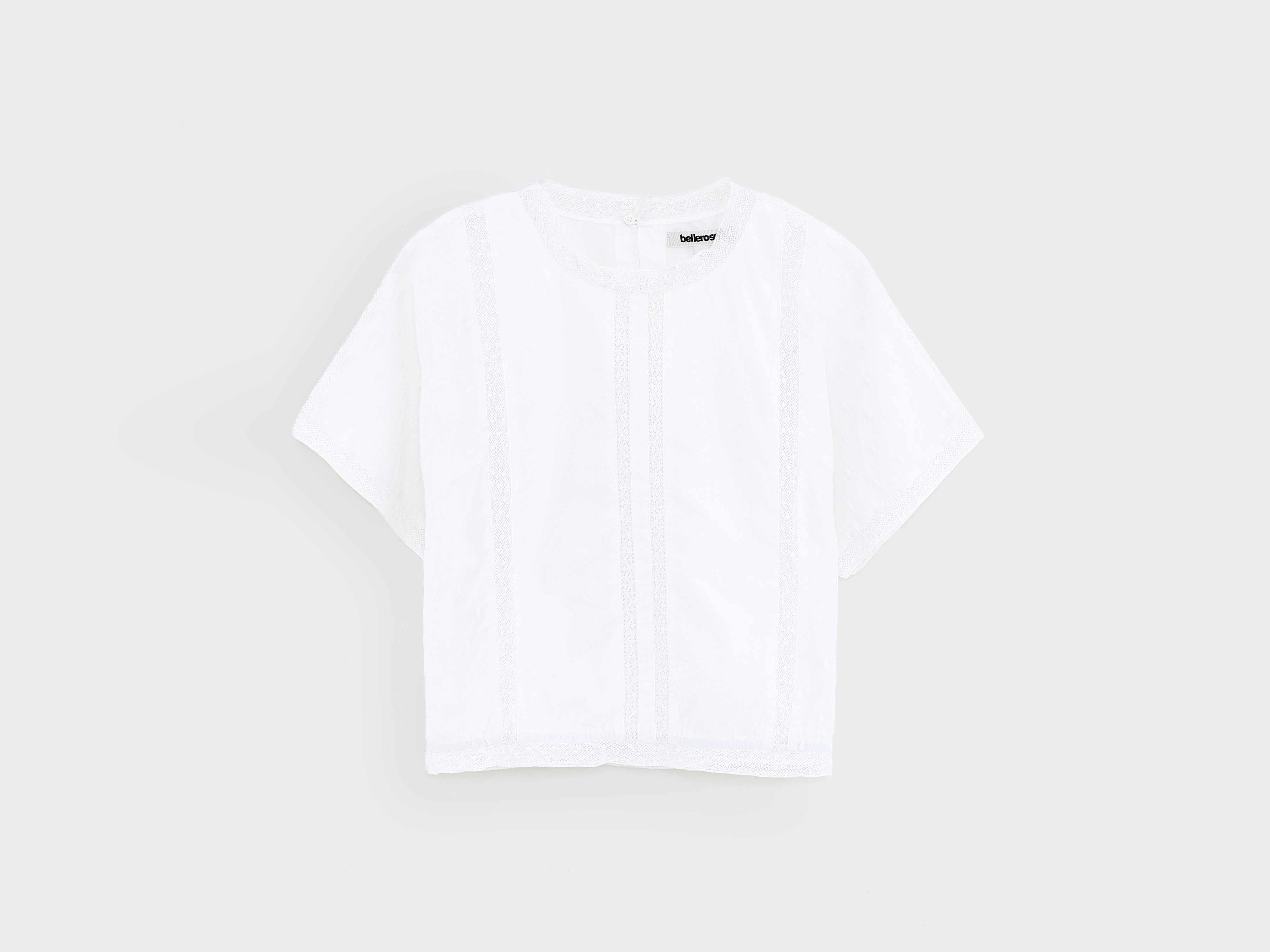 Hyacin cropped blouse (261 / G / WHITE)