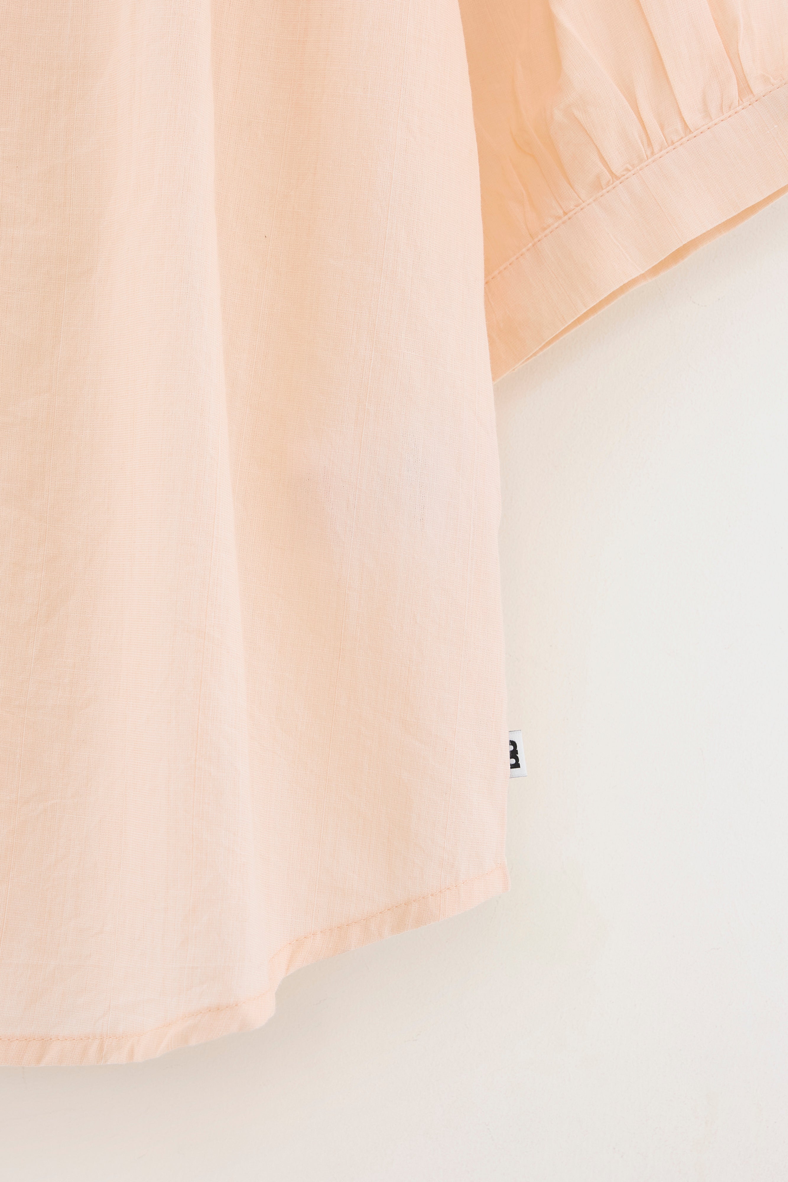 Hopsa short-sleeve blouse (261 / G / LIGHT ROSE)