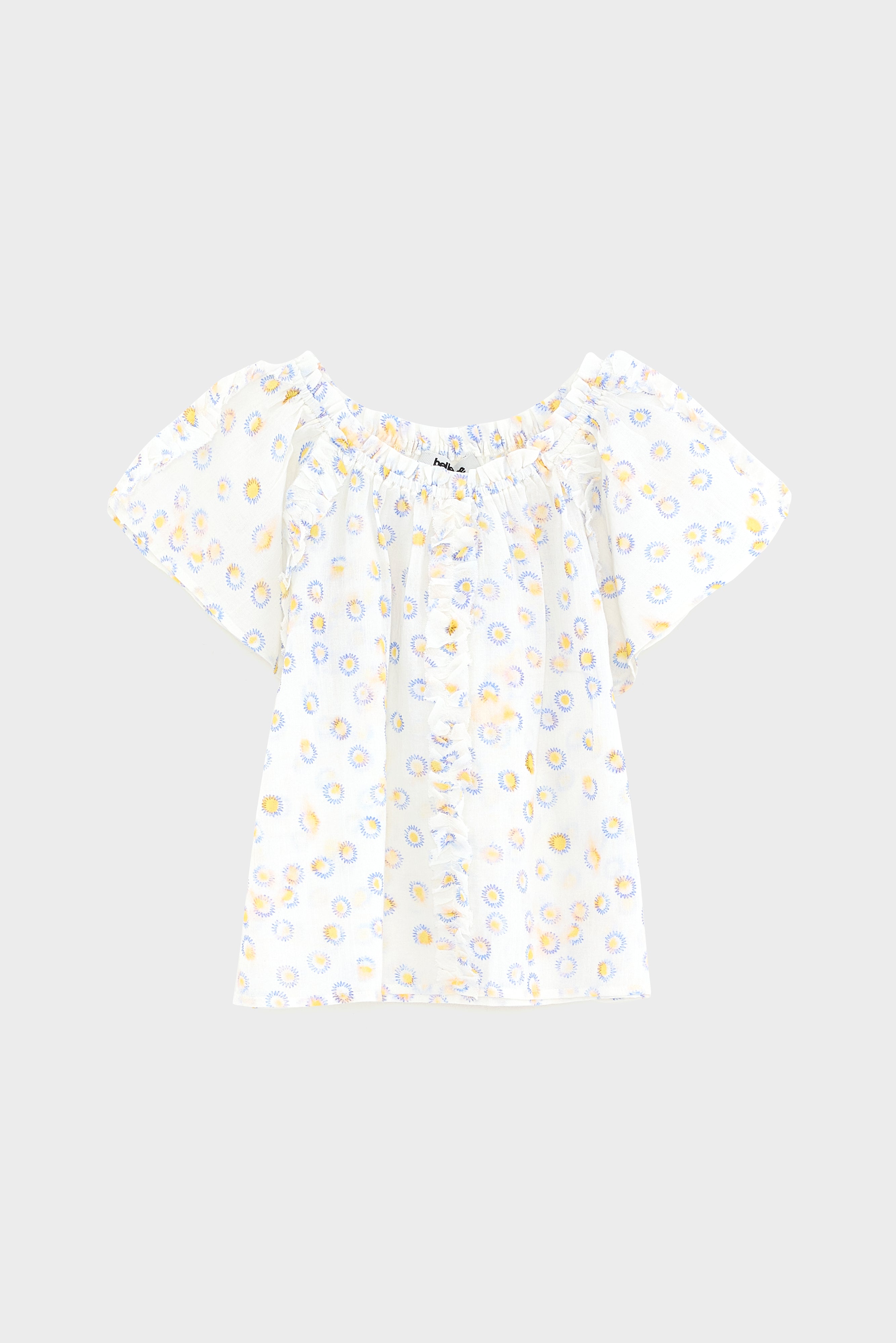 Hiera cropped blouse (261 / G / COMBO A)