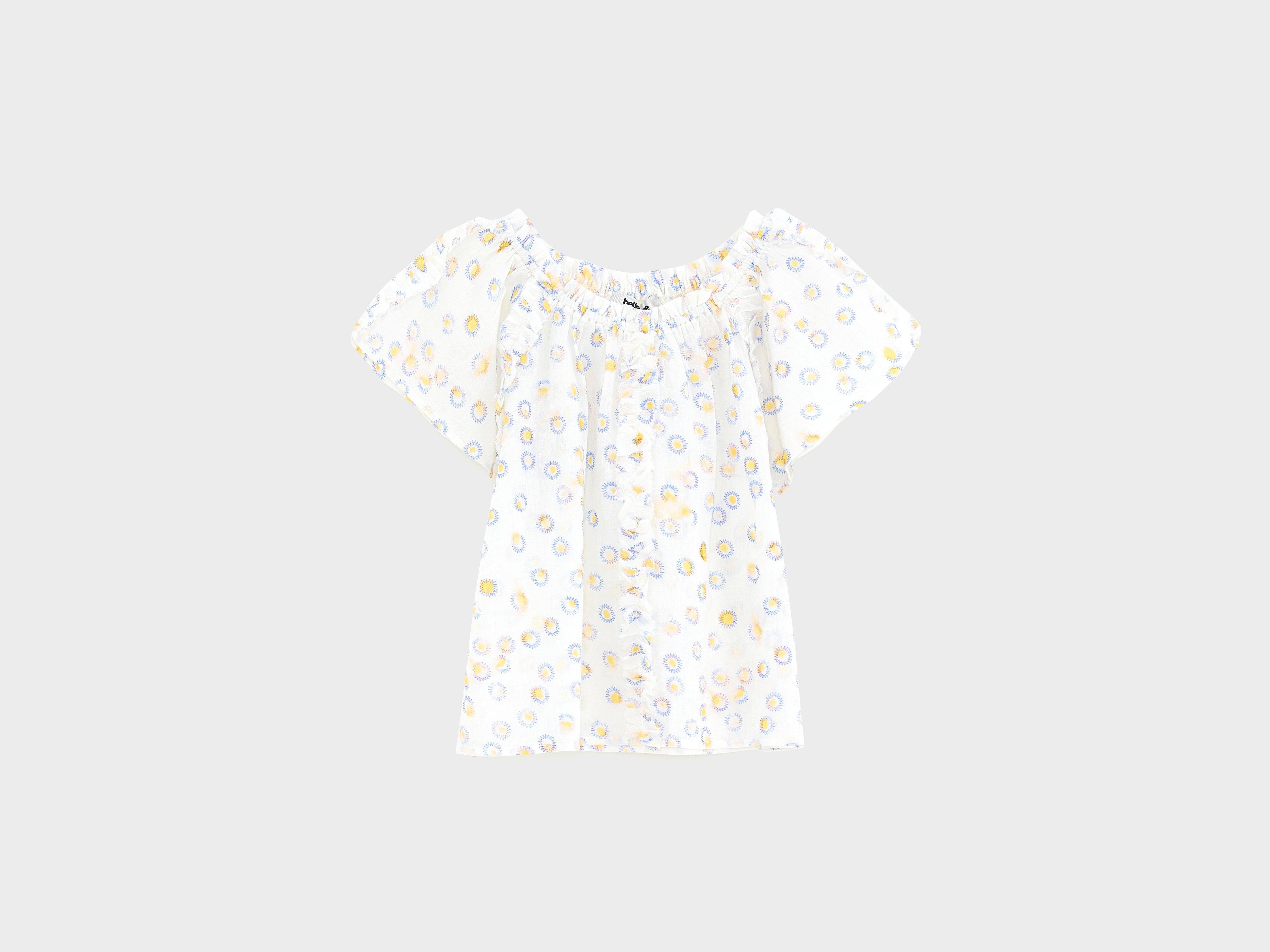 Hiera cropped blouse (261 / G / COMBO A)