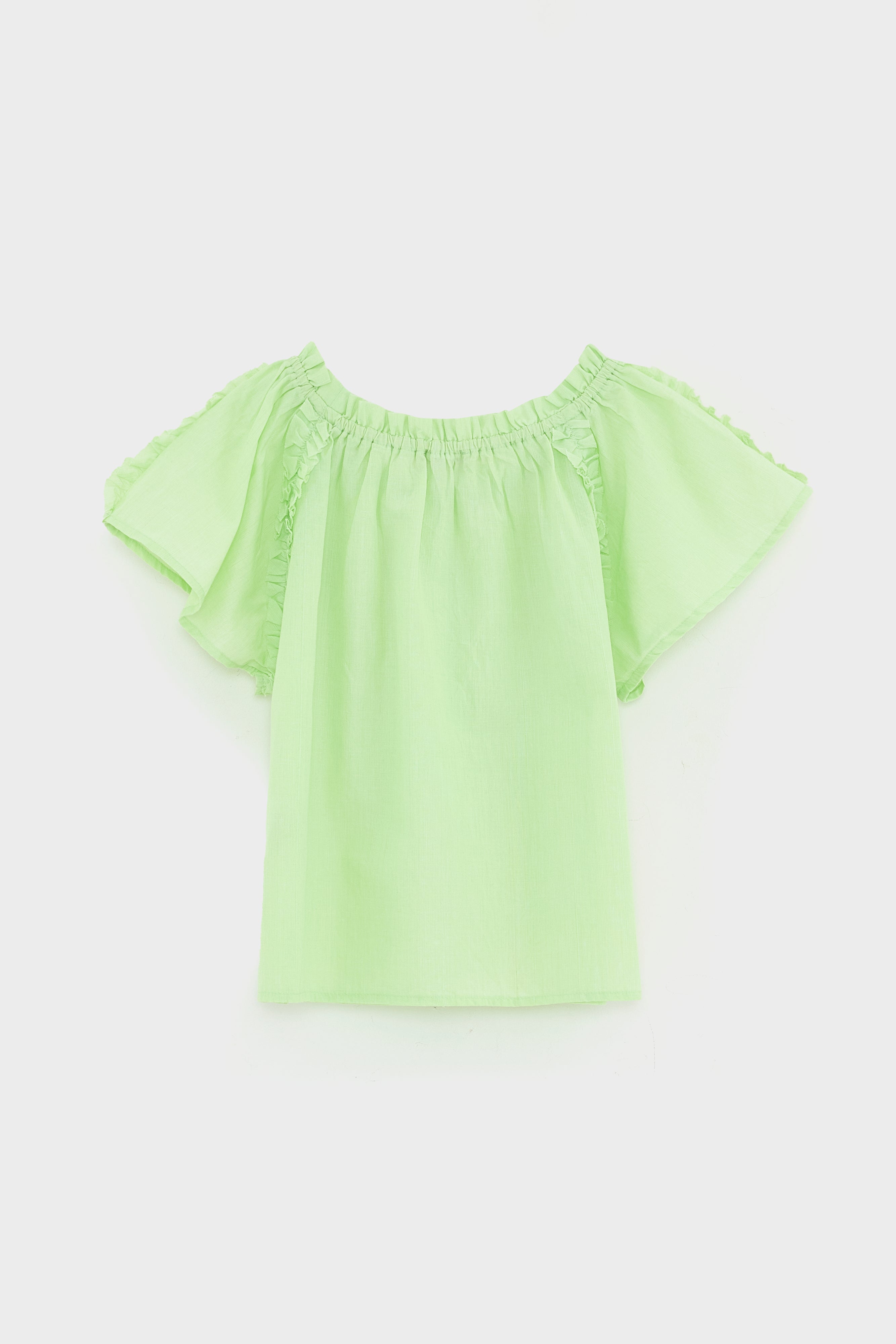 Hiera cropped blouse (261 / G / PARADISE)
