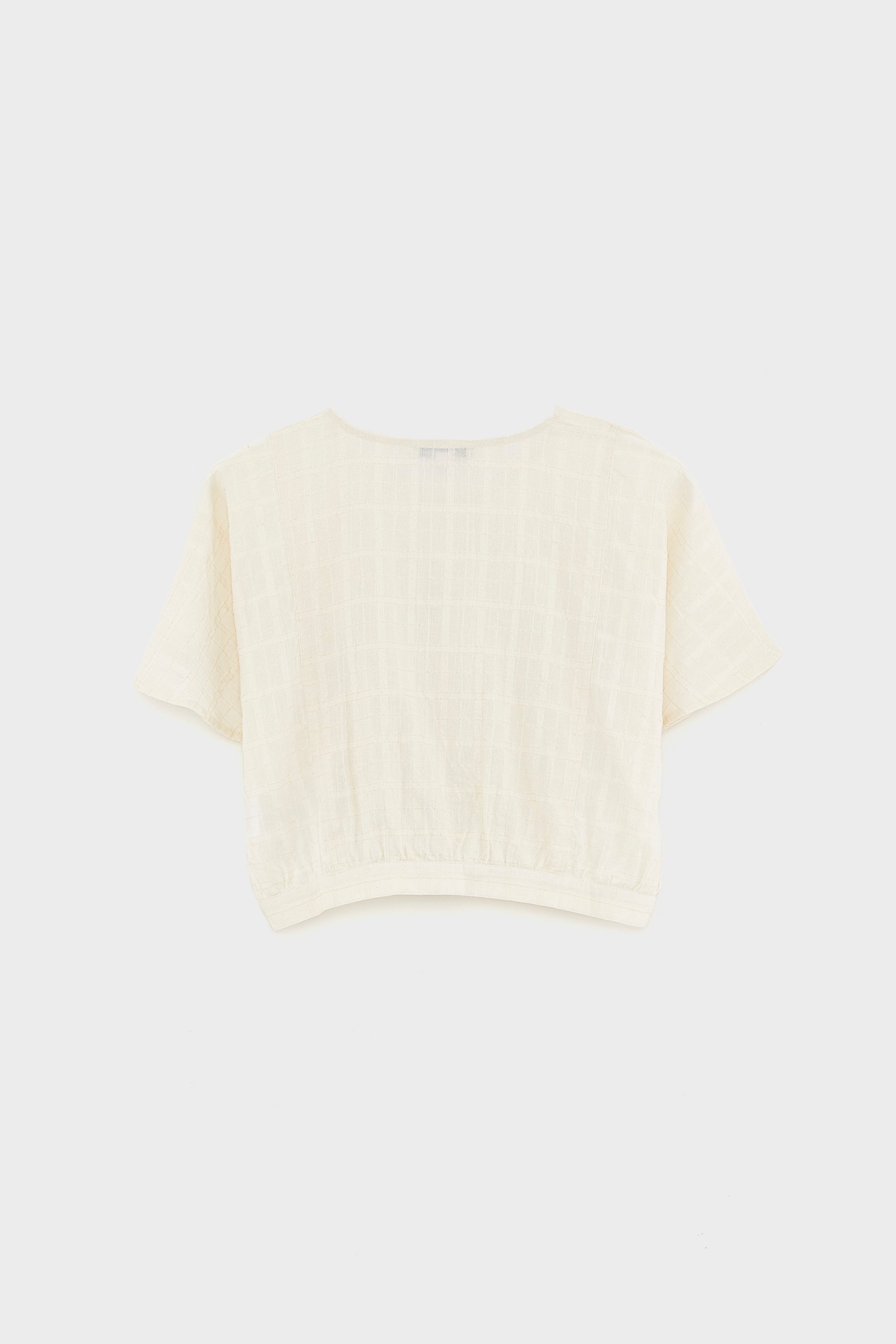 Howdy cropped blouse (261 / G / GOLD)
