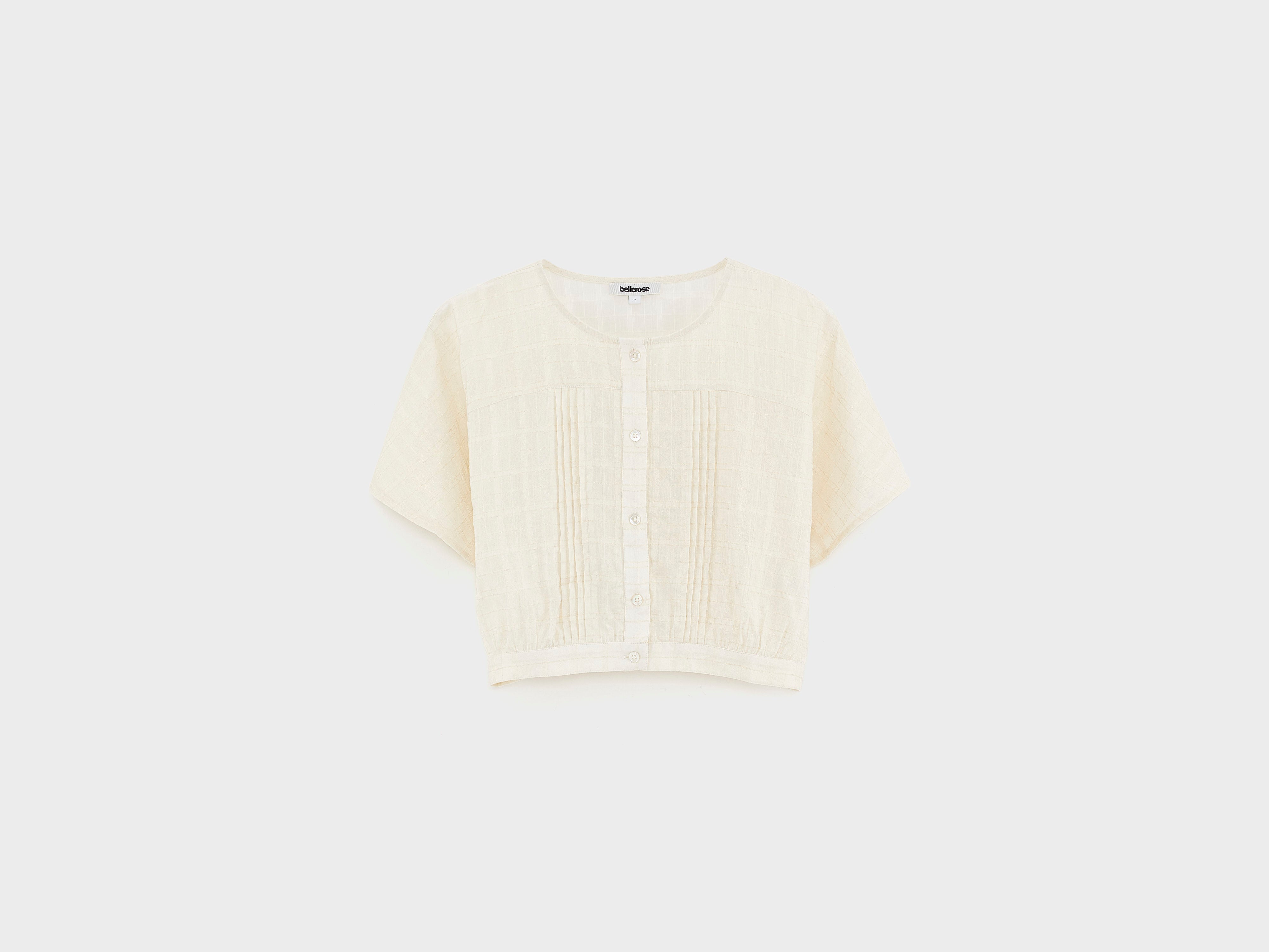 Howdy cropped blouse (261 / G / GOLD)