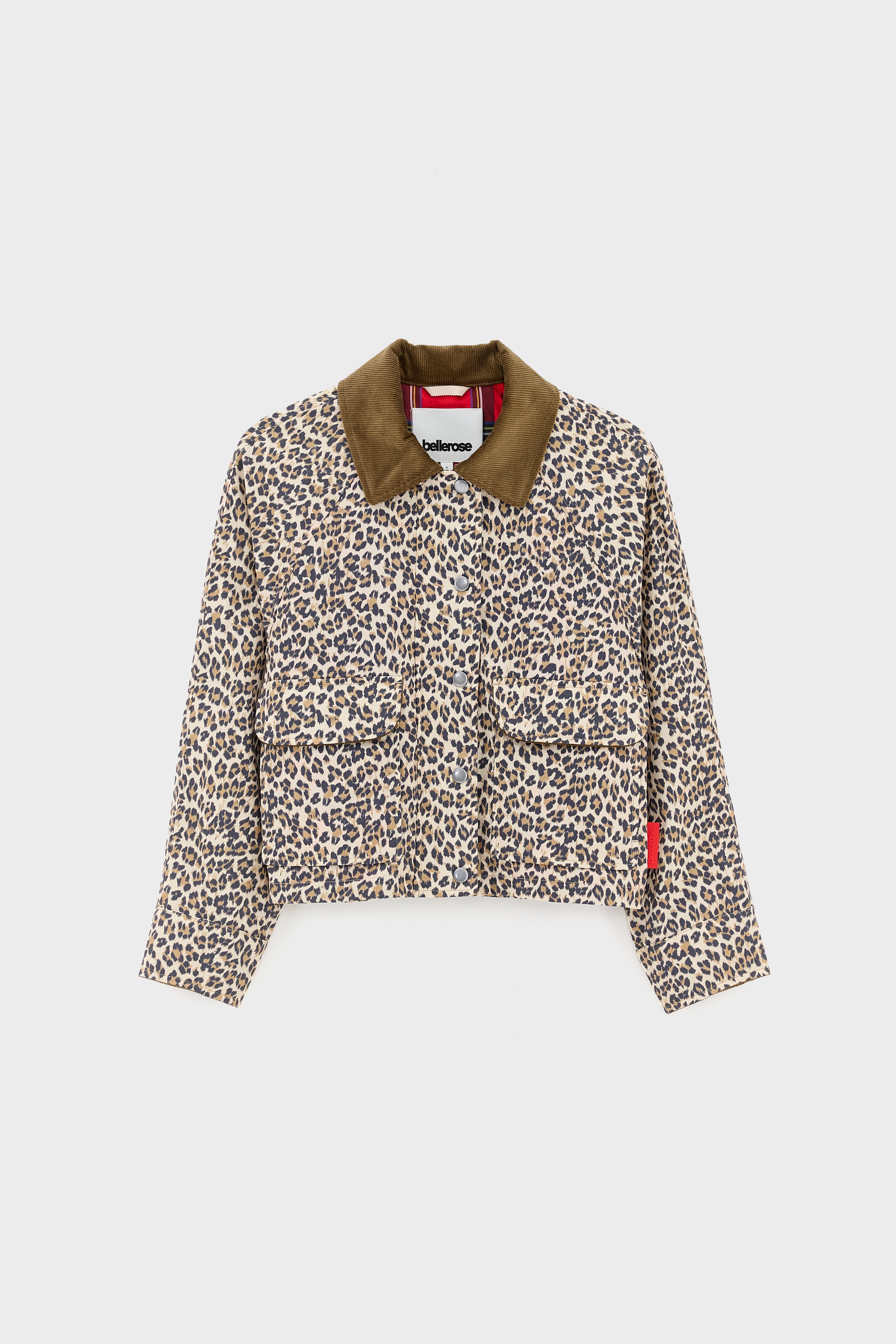 Hack leopard print jacket (261 / G / COMBO A)