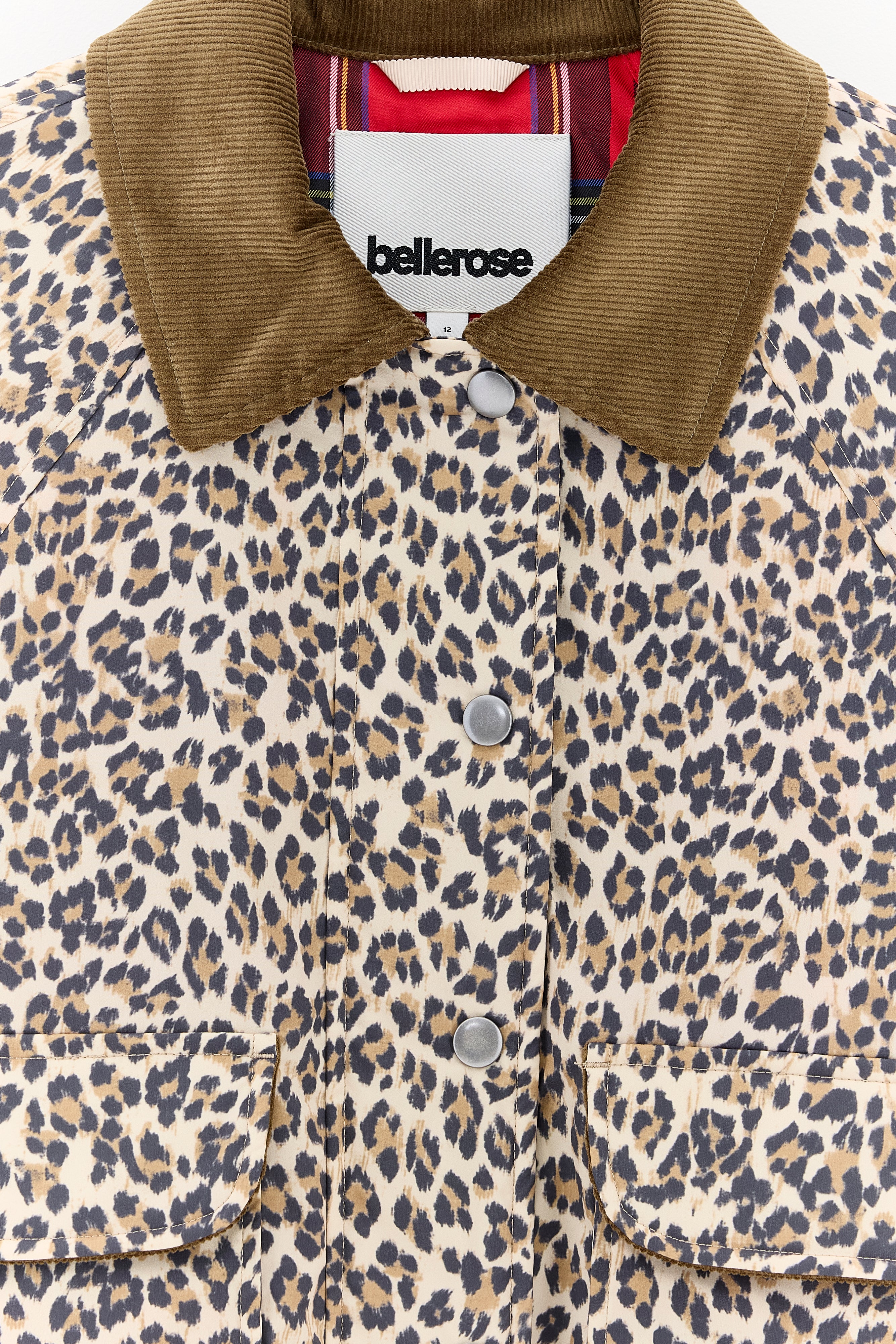 Hack leopard print jacket (261 / G / COMBO A)