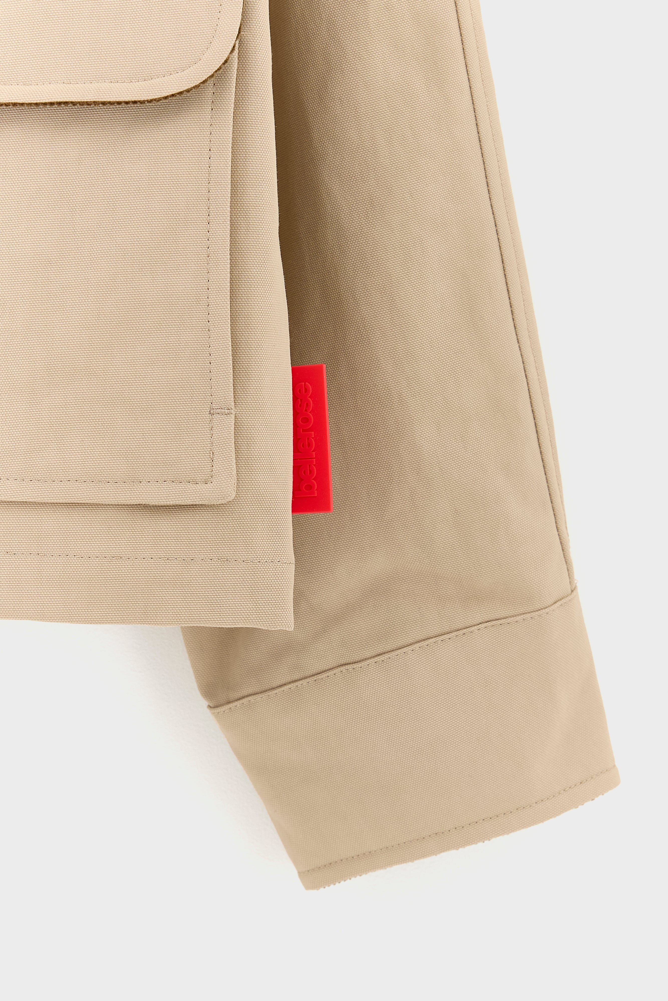 Hack cropped jacket (261 / G / CLAY)