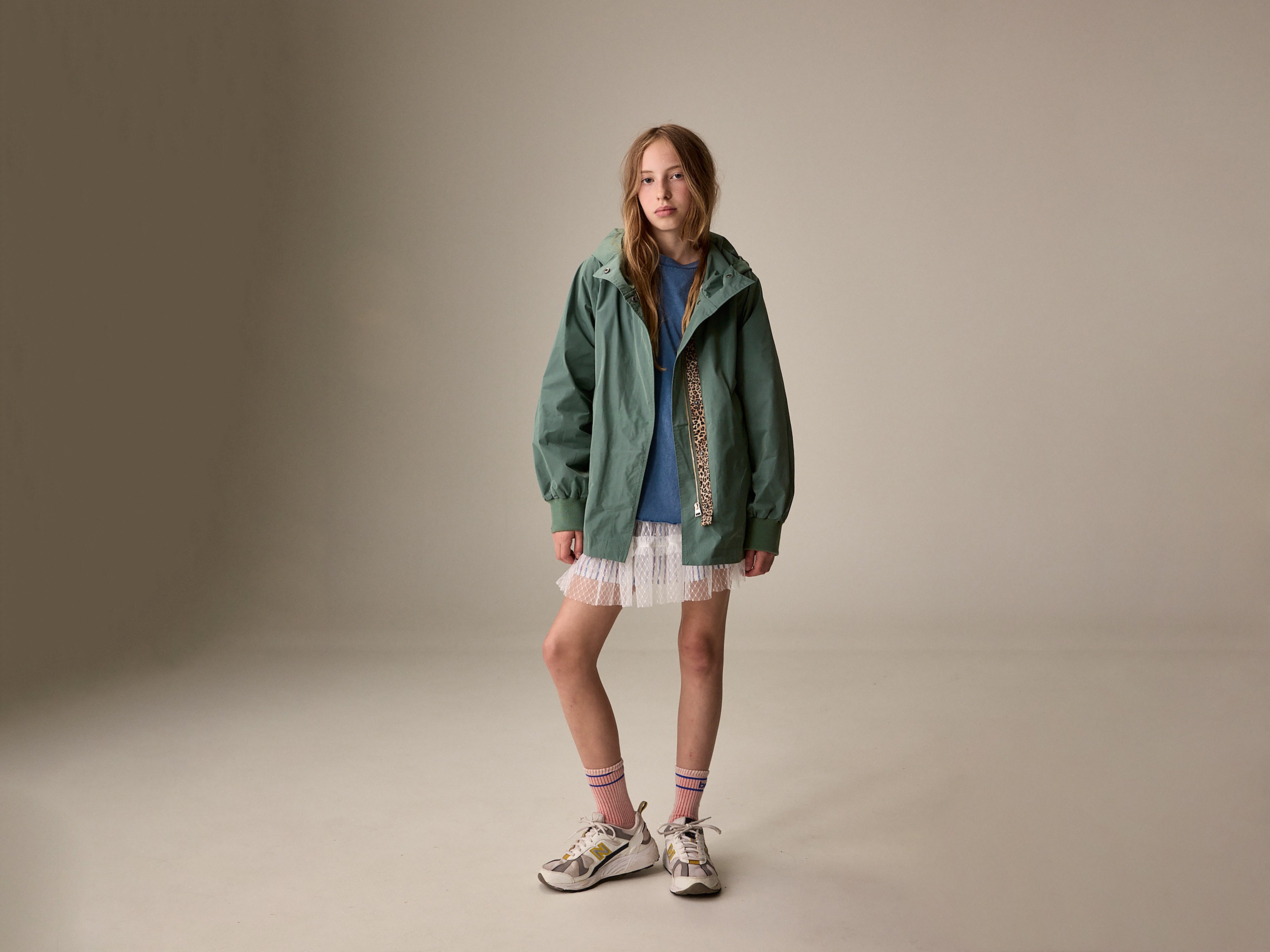 Roover hooded parka (261 / G / LIMESTONE)