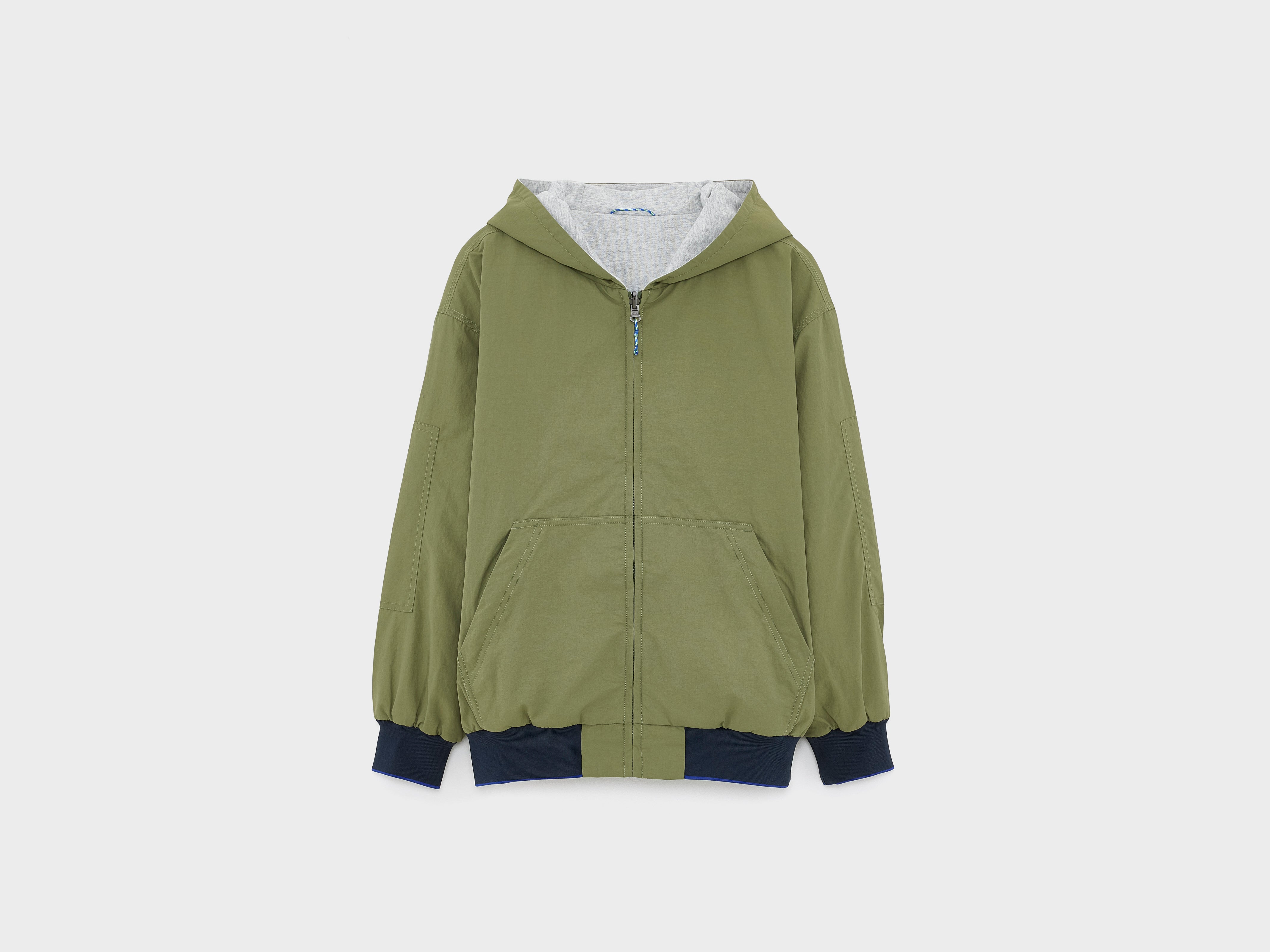 Hamzah relaxed rain jacket (261 / B / JEEP)
