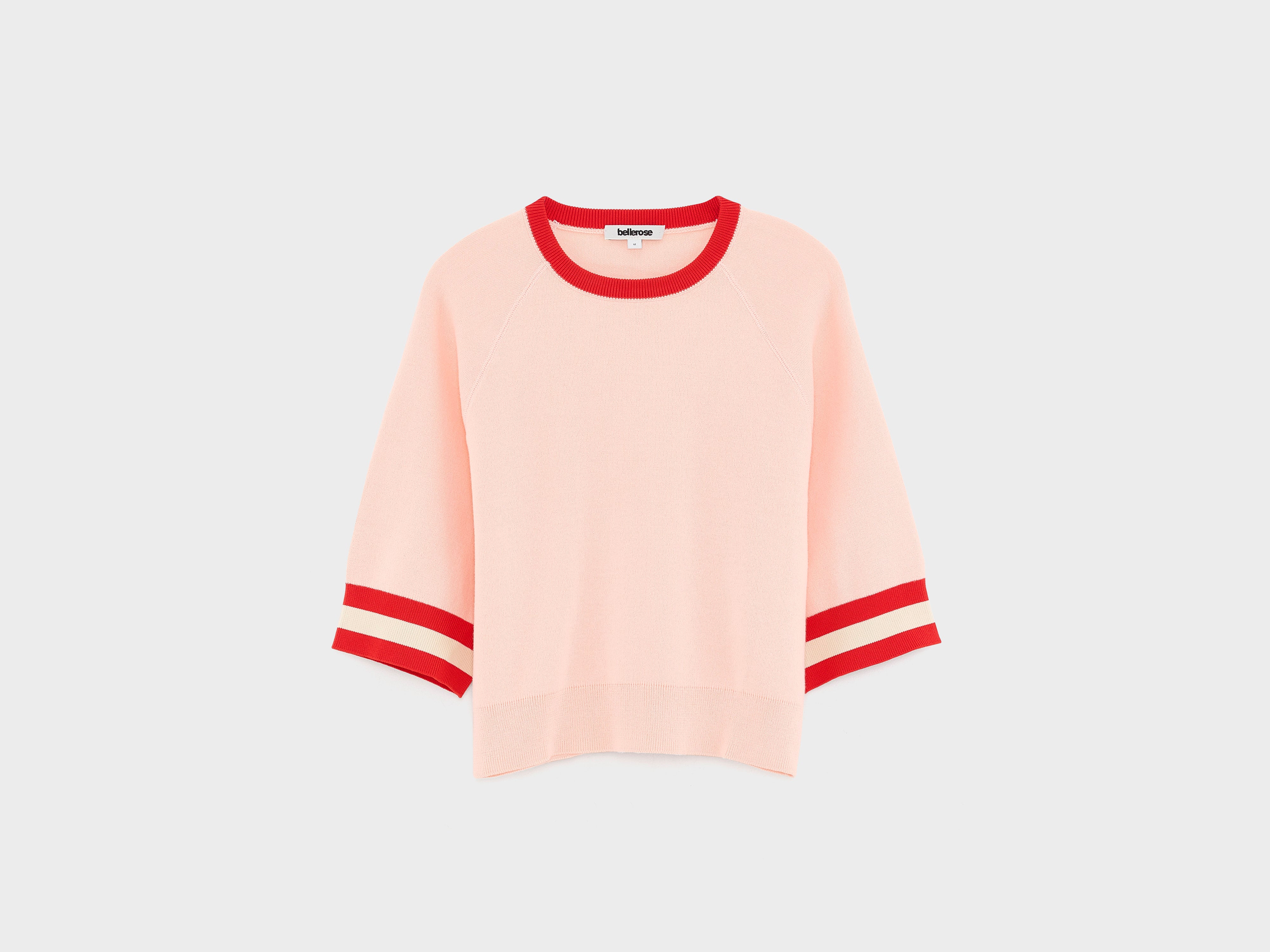 Angar cropped sweater (261 / G / LIGHT ROSE)