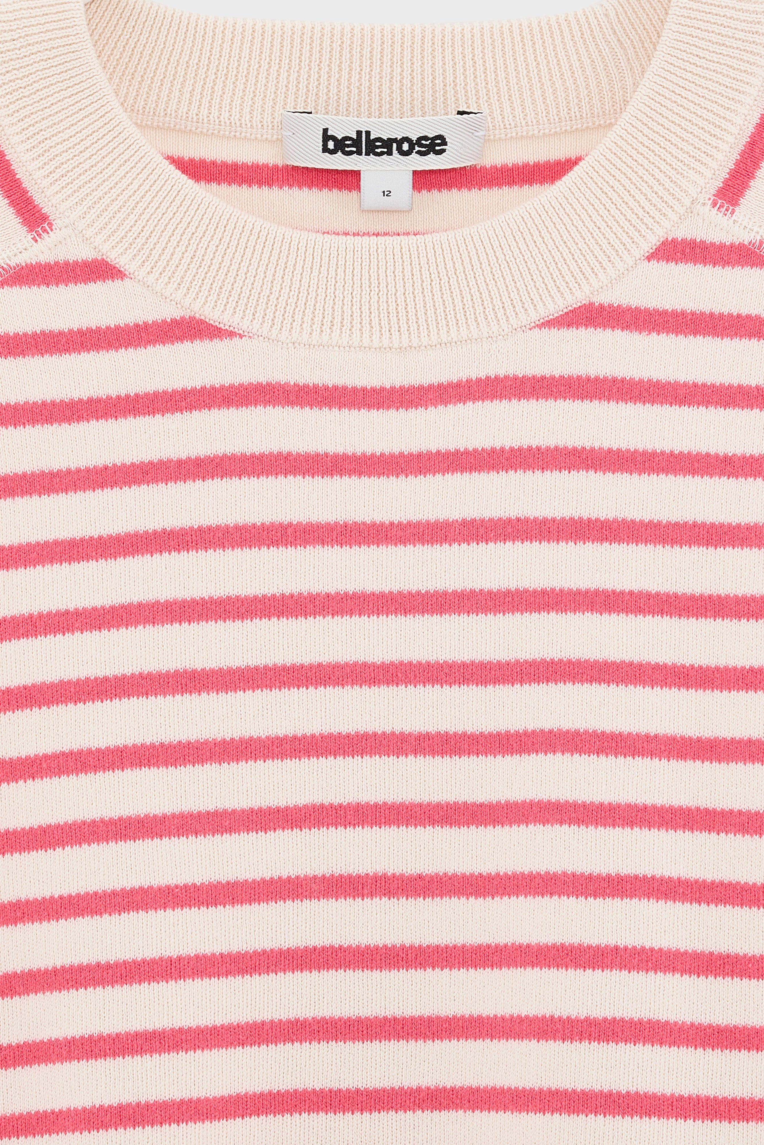 Angide sleeveless sweater (261 / G / STRIPE A)