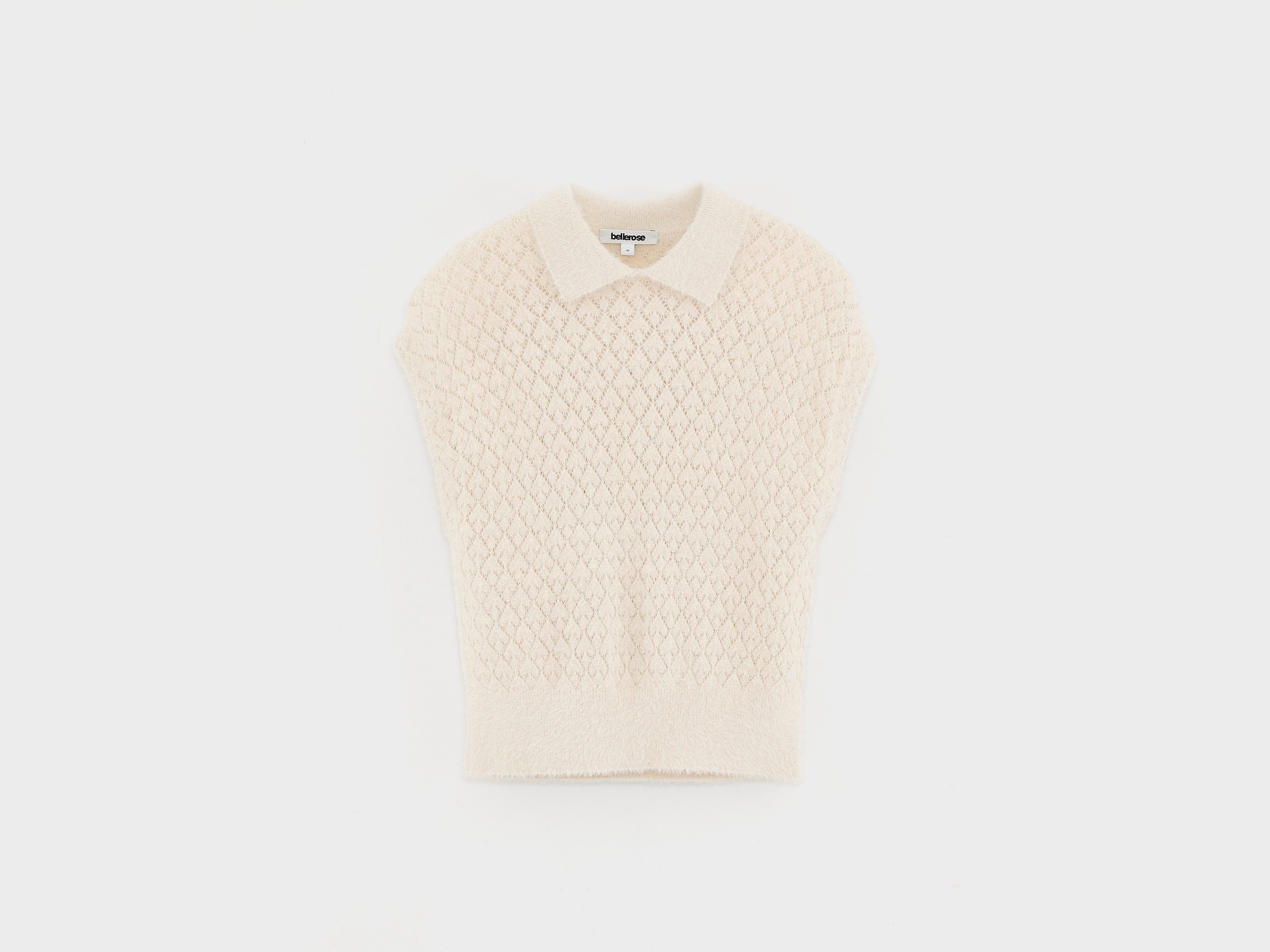 Golyu sleeveless sweater (261 / G / ECRU)