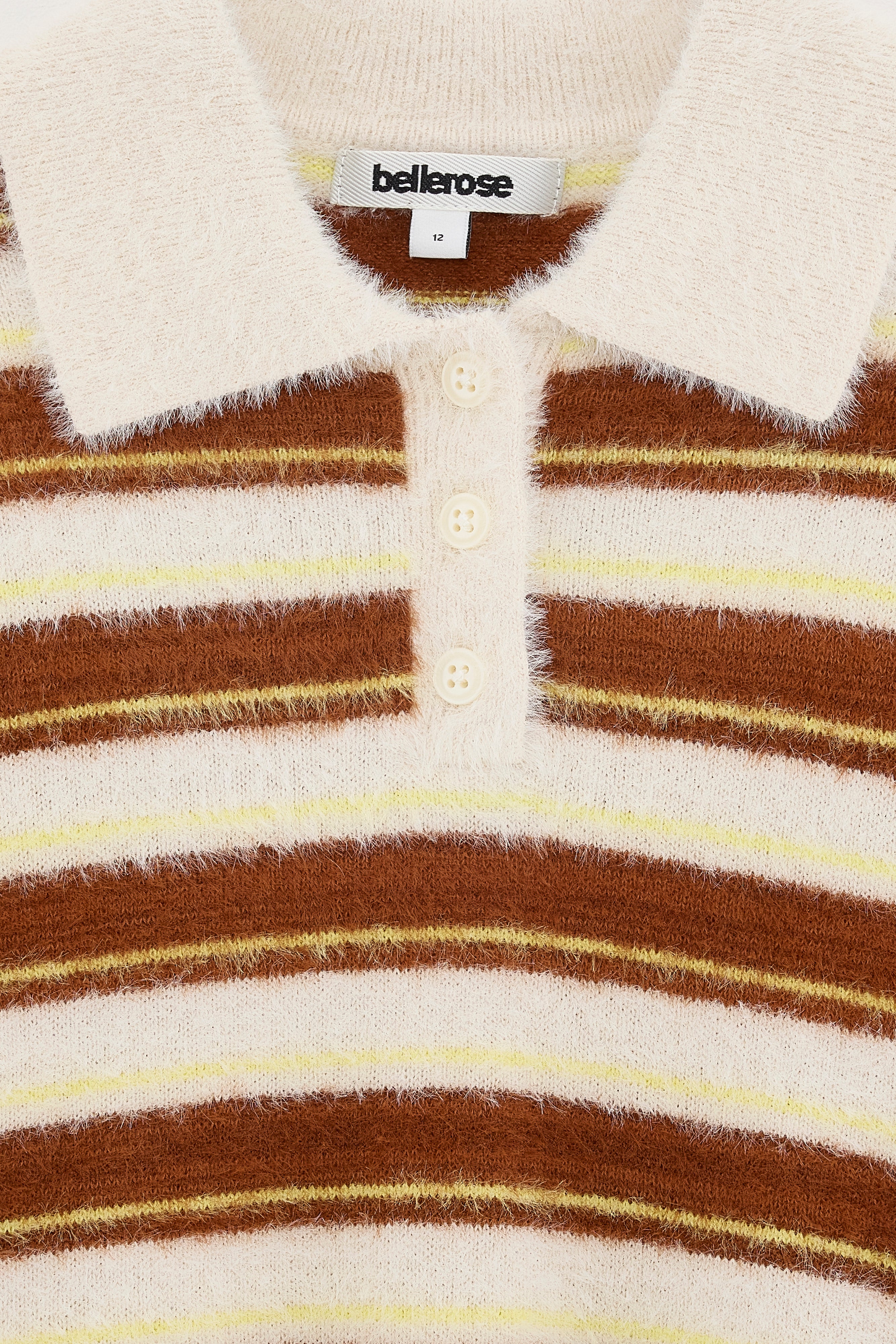 Golle knitted polo (261 / G / STRIPE B)