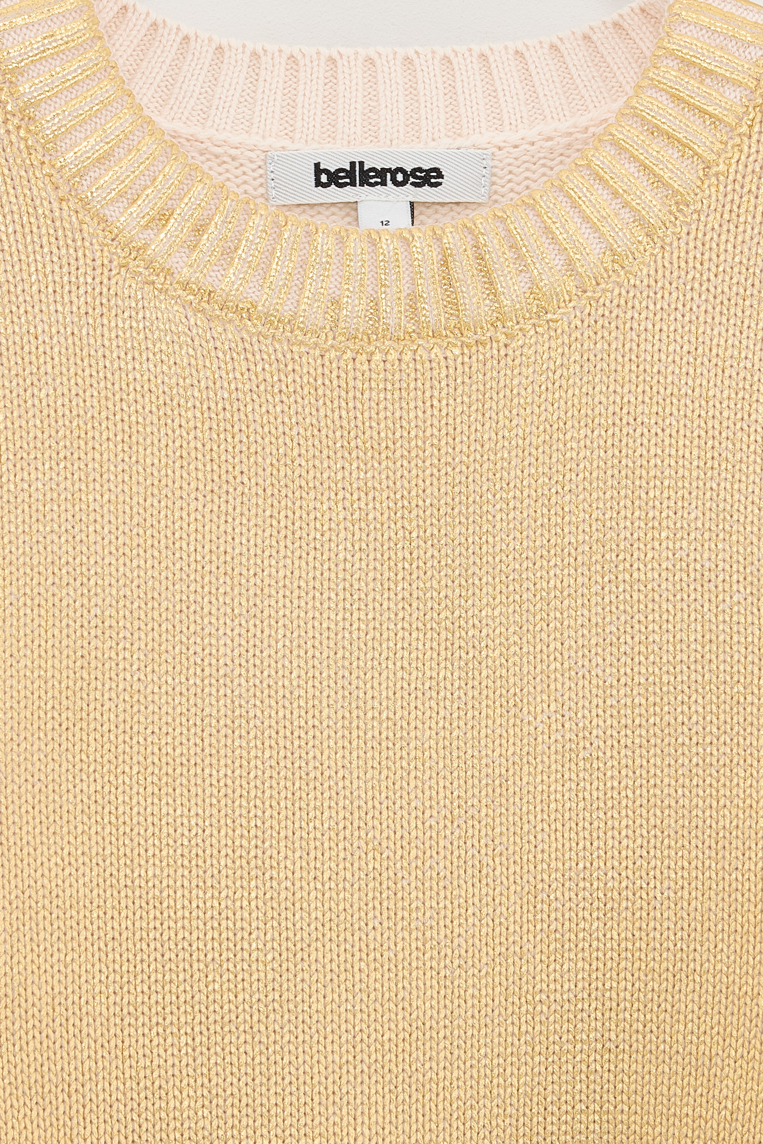 Arat short-sleeve sweater (261 / G / GOLD)