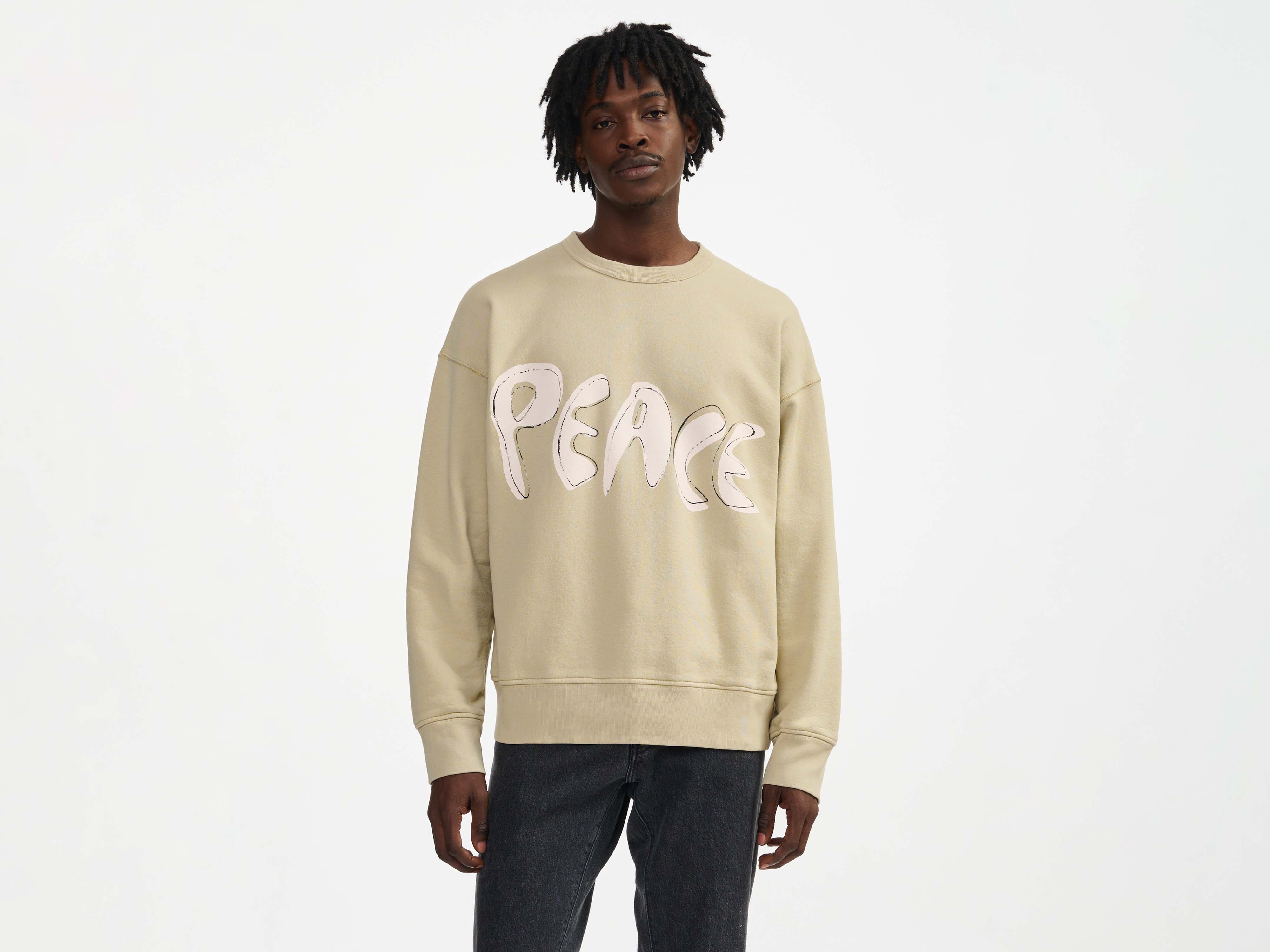 vammie sweatshirt (241 / M / CEMENT)