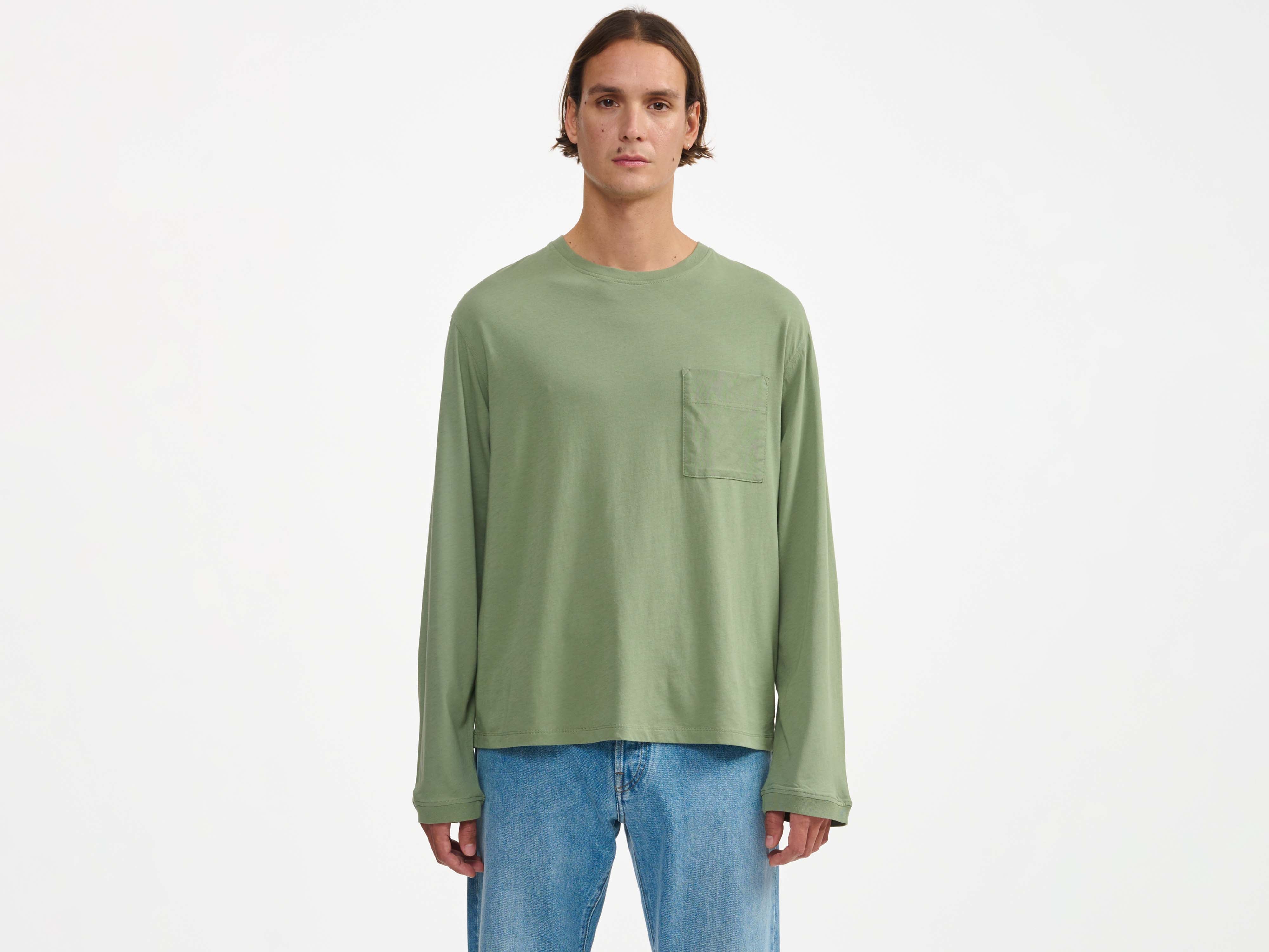 vollie t-shirt (241 / M / EUCALYPTUS)