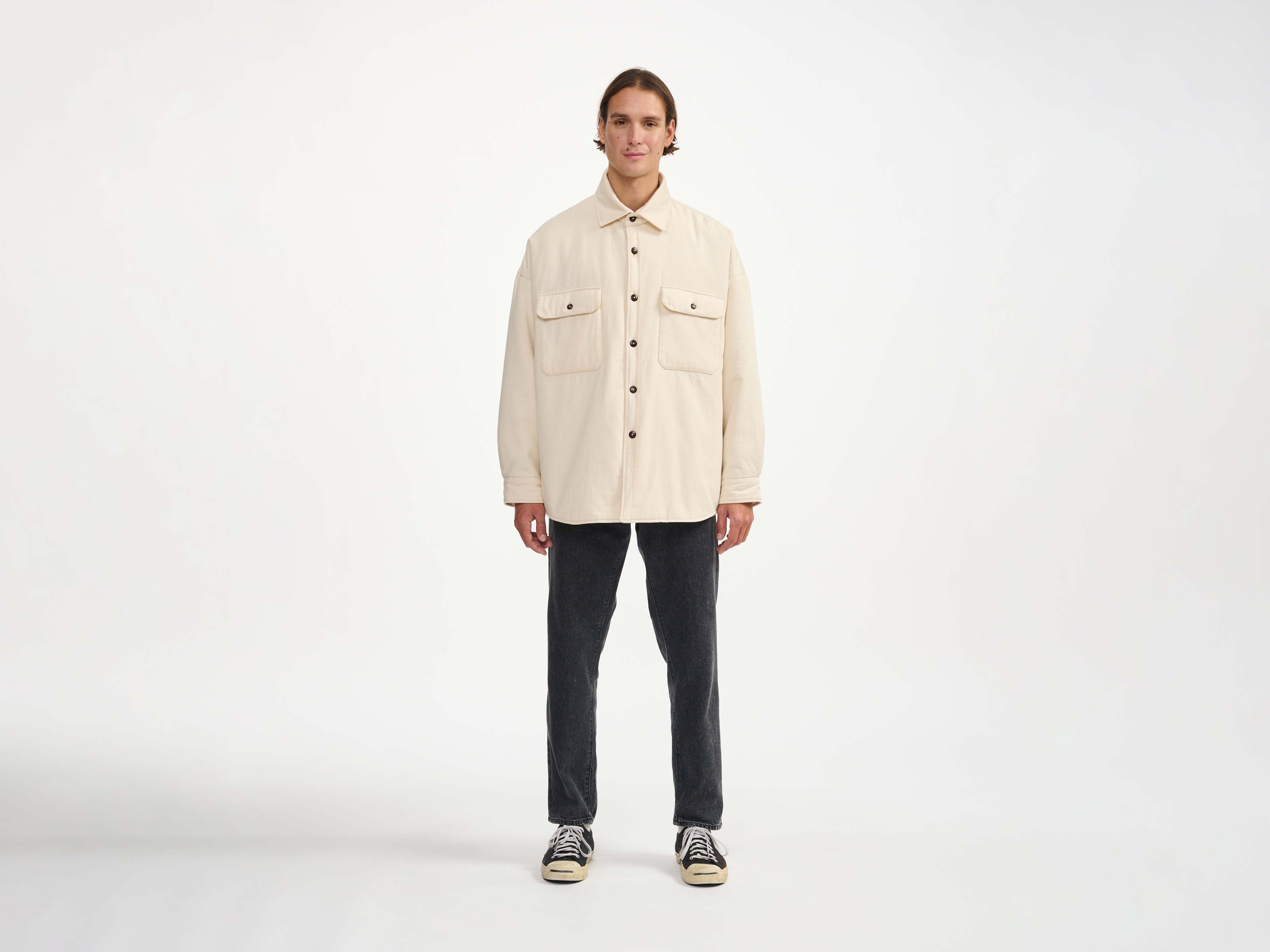 lowe overshirt (241 / M / ECRU)