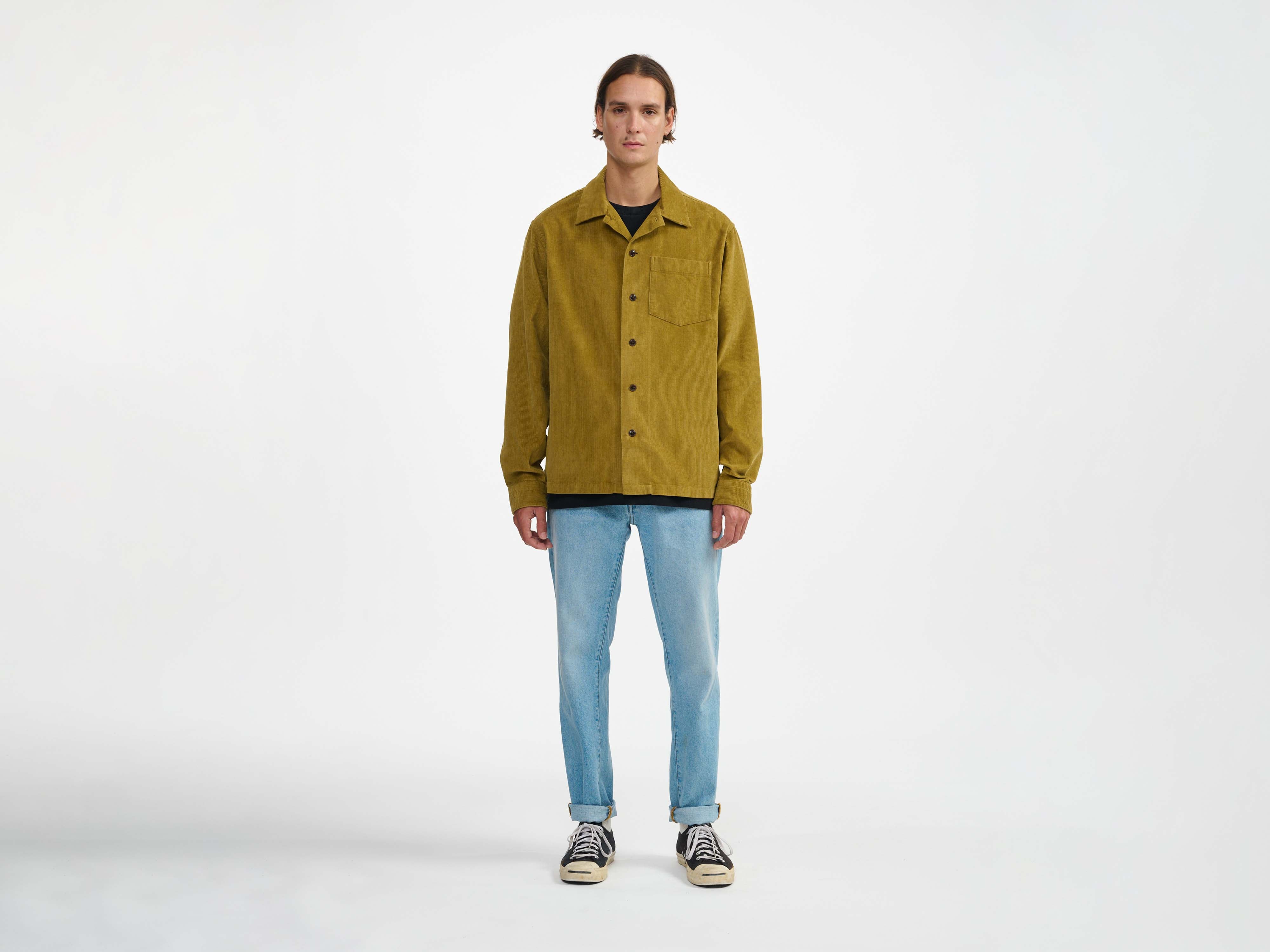 goney overshirt (241 / M / PALE KHAKI)