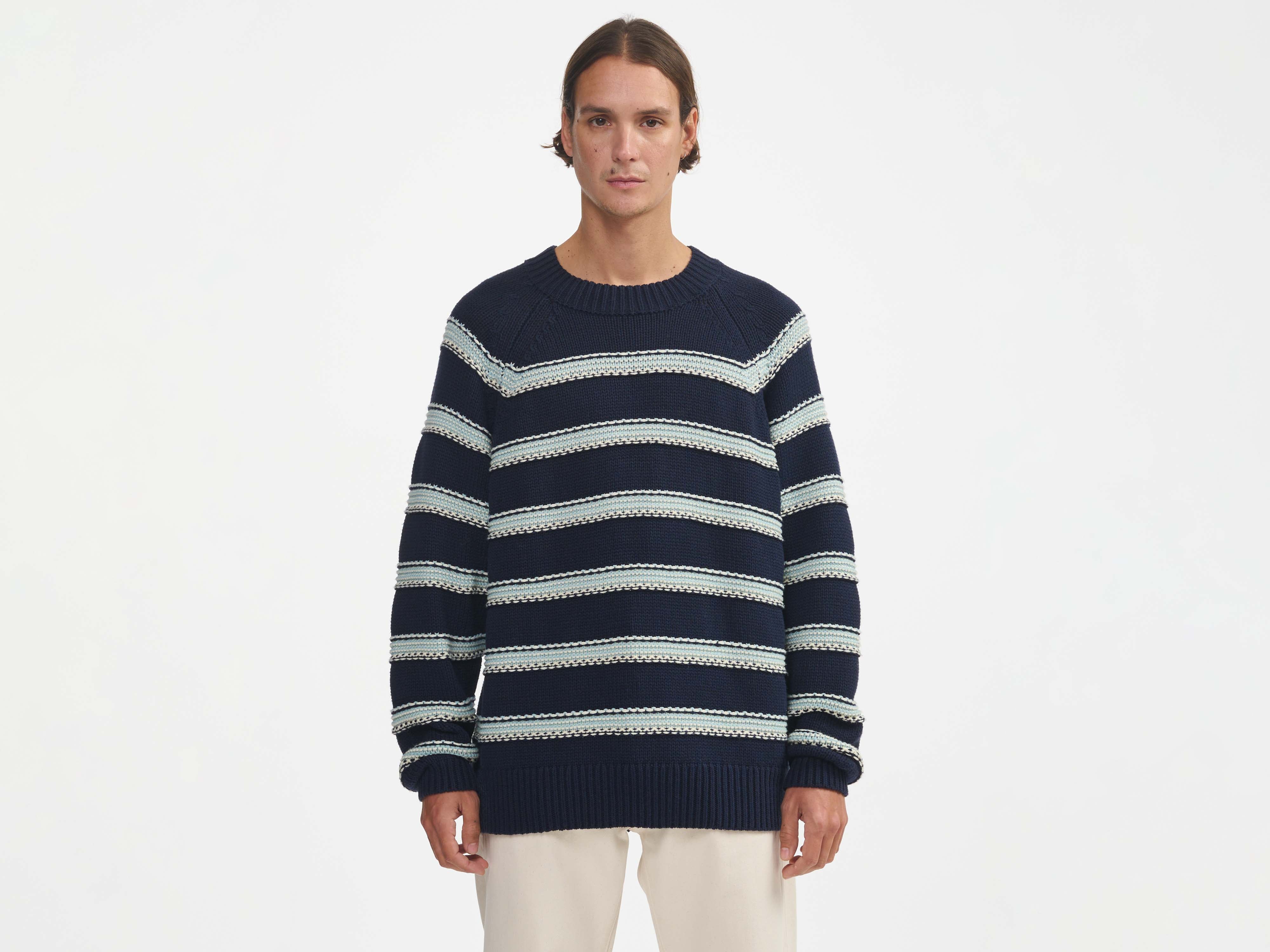 geloc sweater (241 / M / STRIPE B)