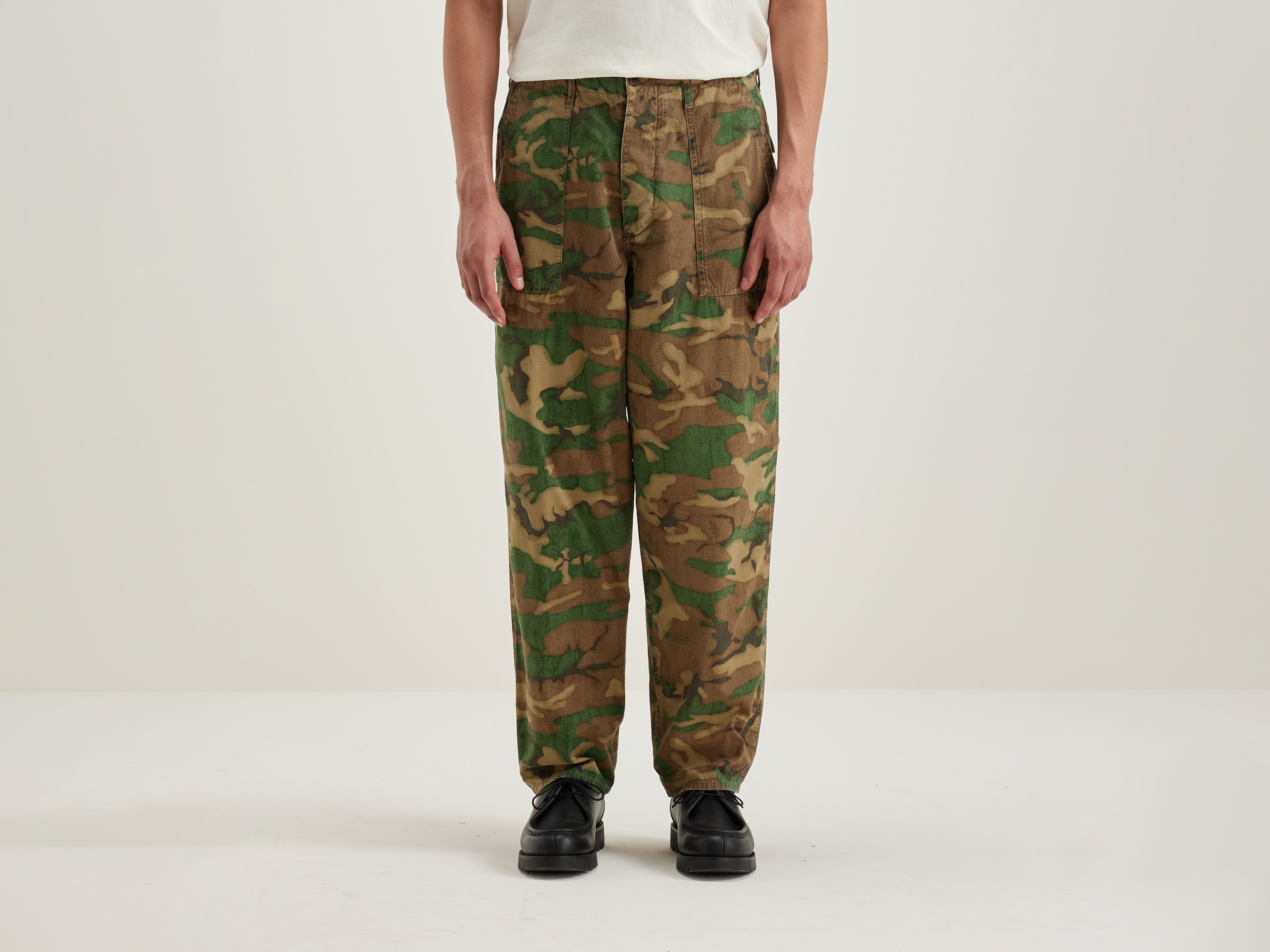 Kargo relaxed cropped broek (242 / M / COMBO A)