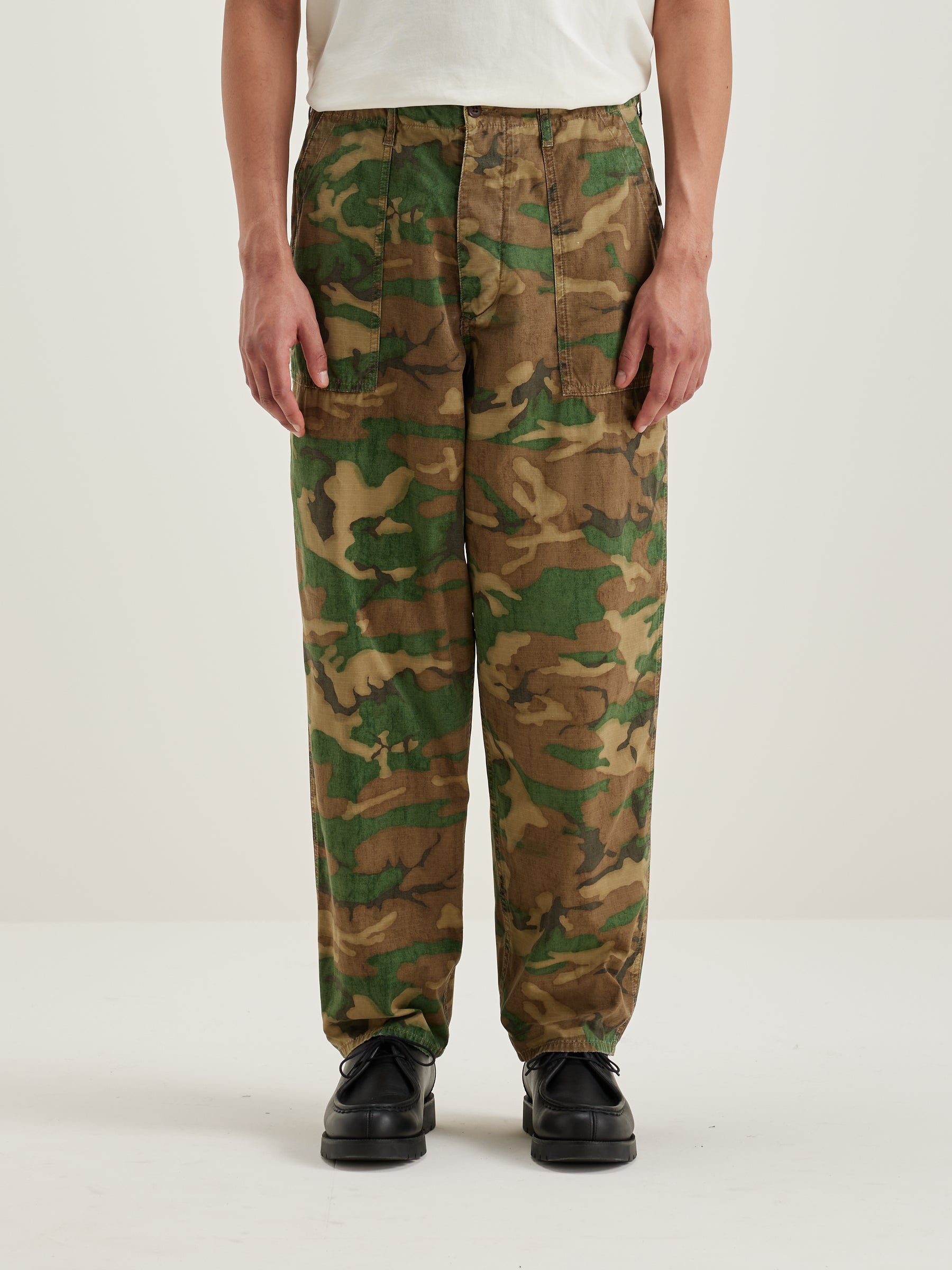 Kargo relaxed cropped broek (242 / M / COMBO A)