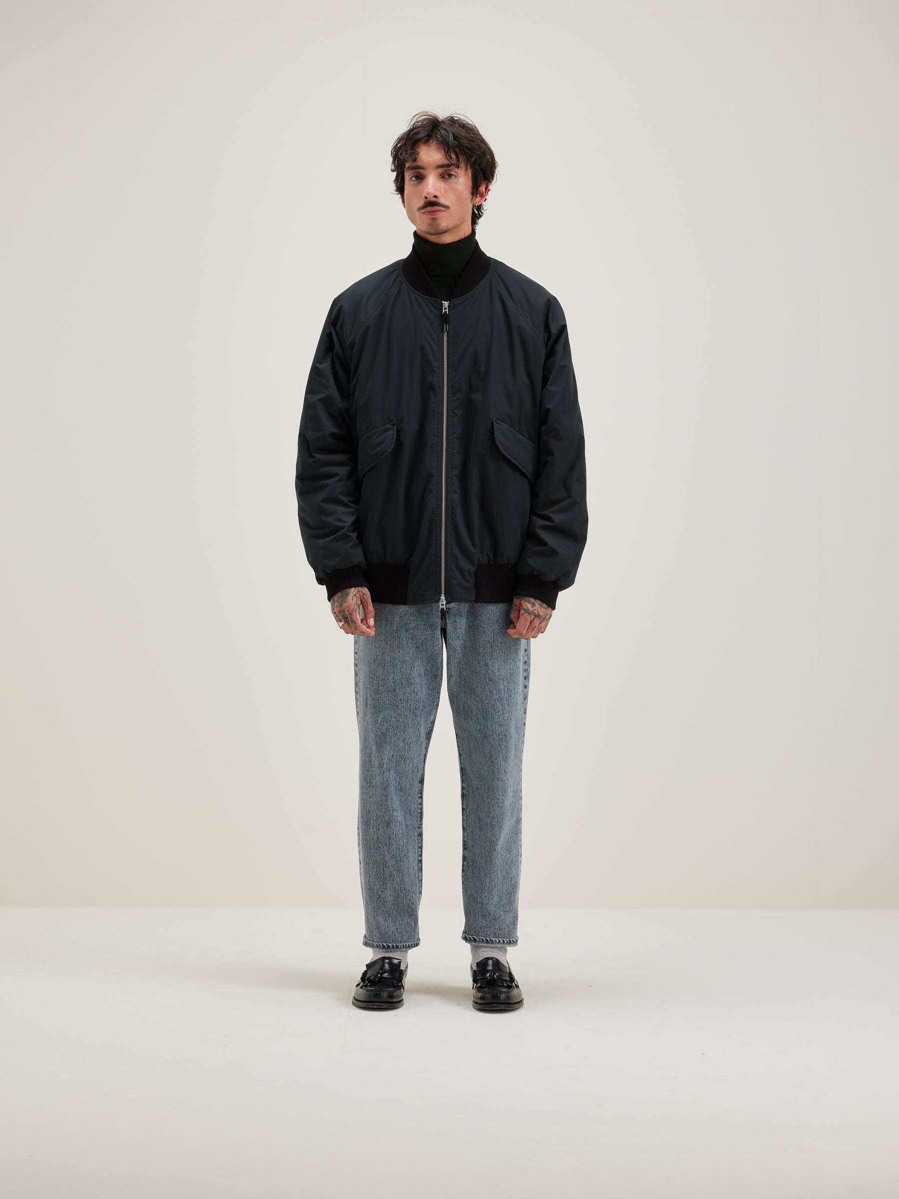 Jonesy bomber jacket (242 / M / BLACK BEAUTY)