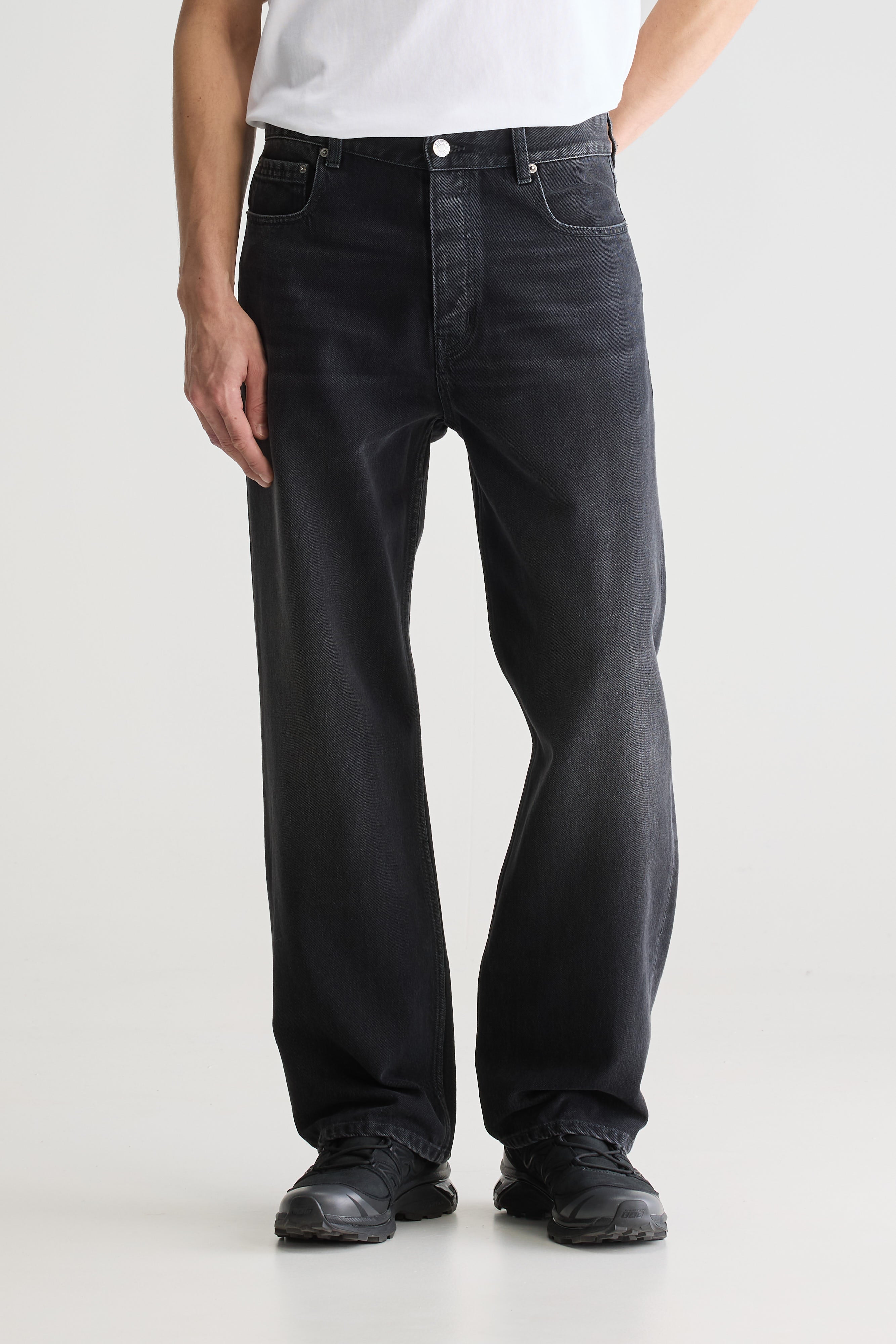Denim N. 08 rechte jeans (251 / M / USED BLACK)