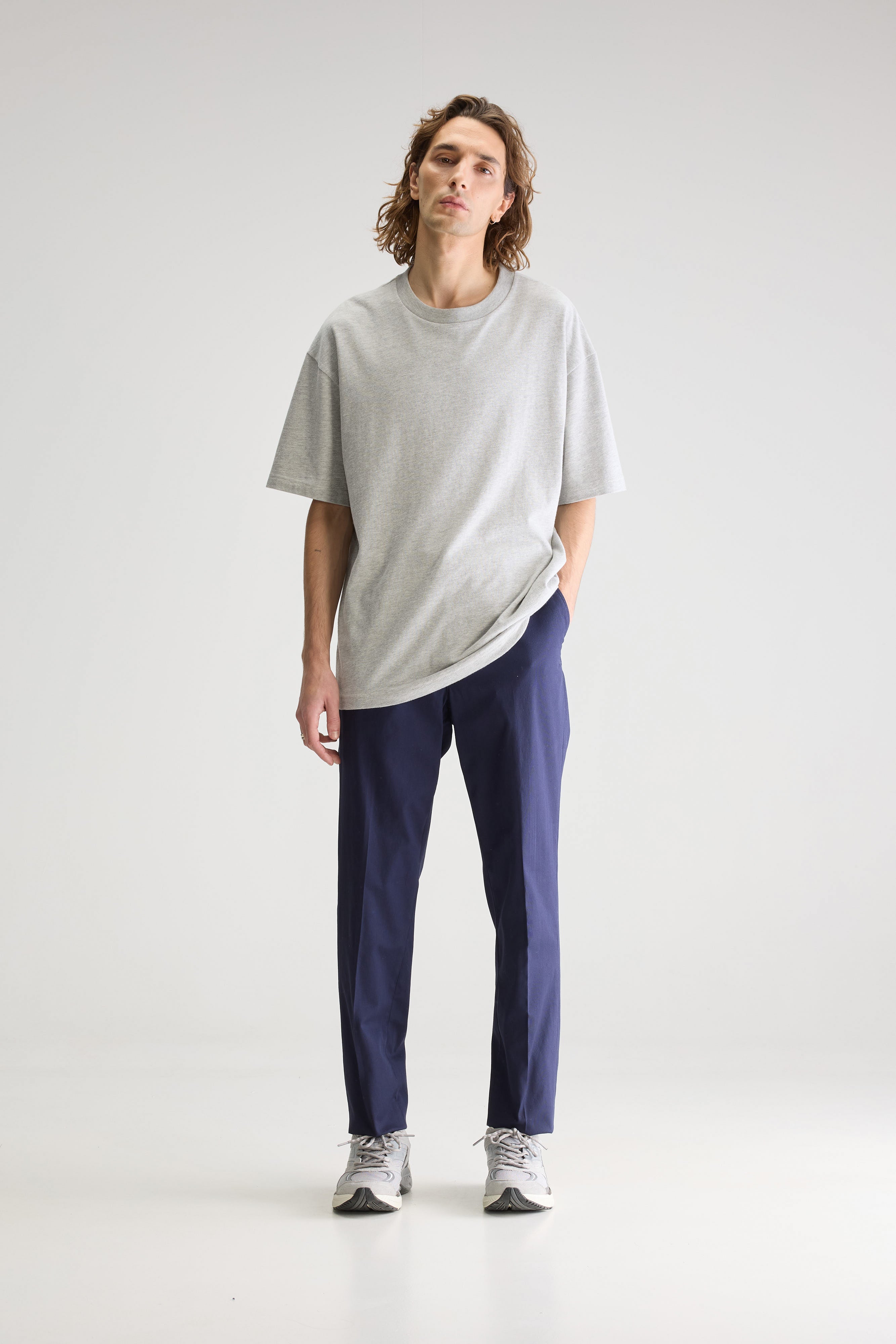 Stanley tapered trousers (251 / M / NAVY)