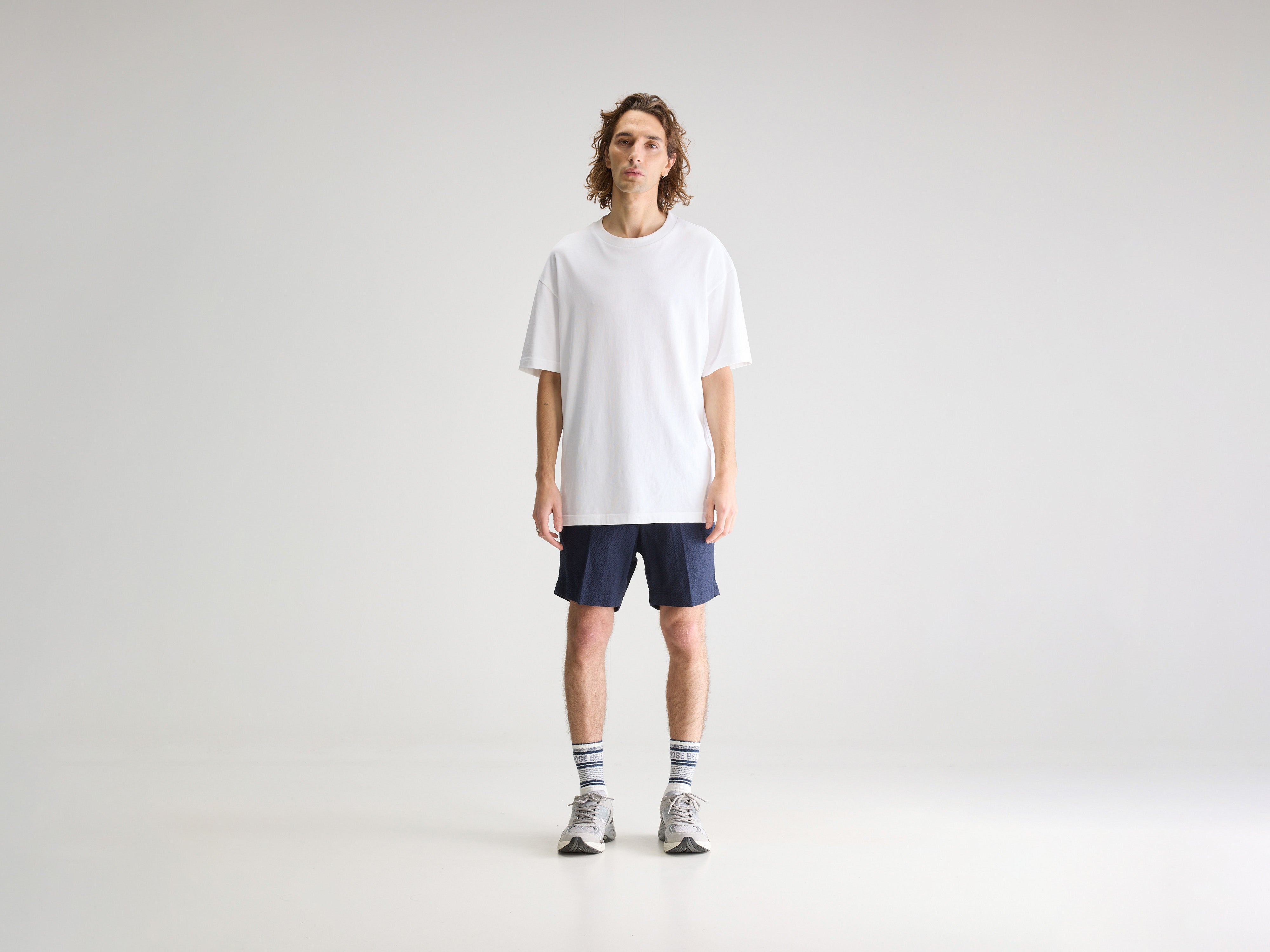 Sequoi regular shorts (251 / M / NAVY)