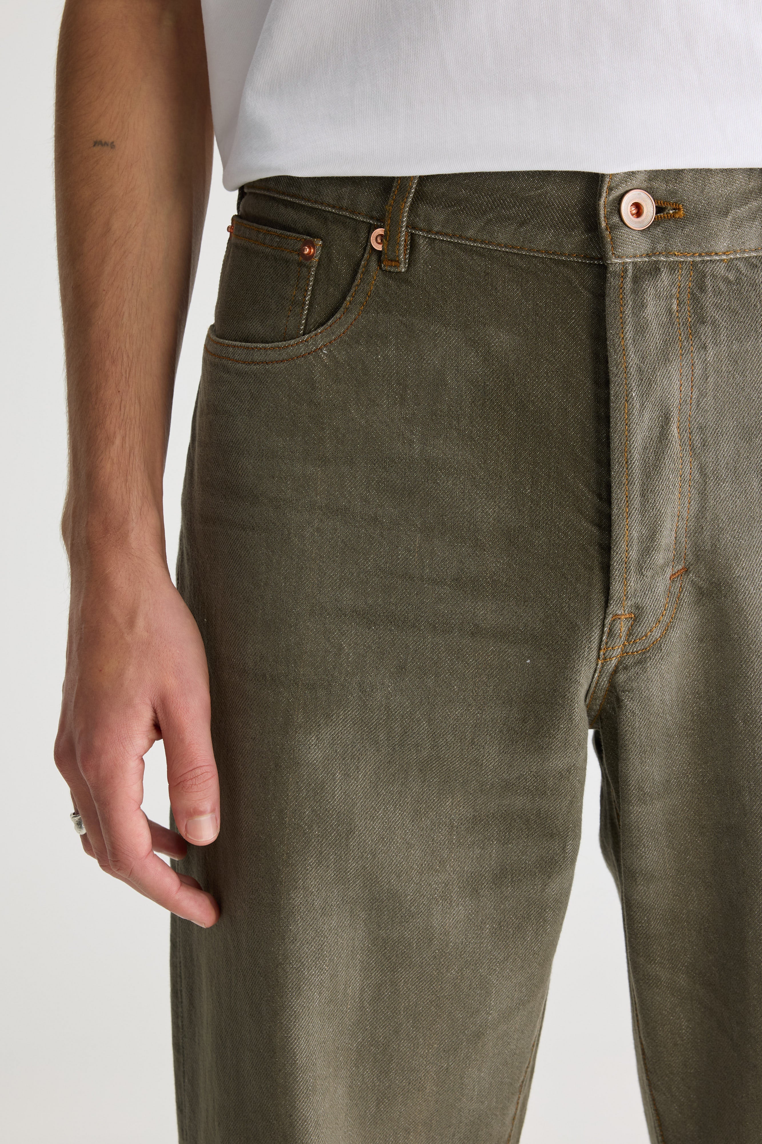 Denim N. 07 relaxed jeans (251 / M / MILITARY)