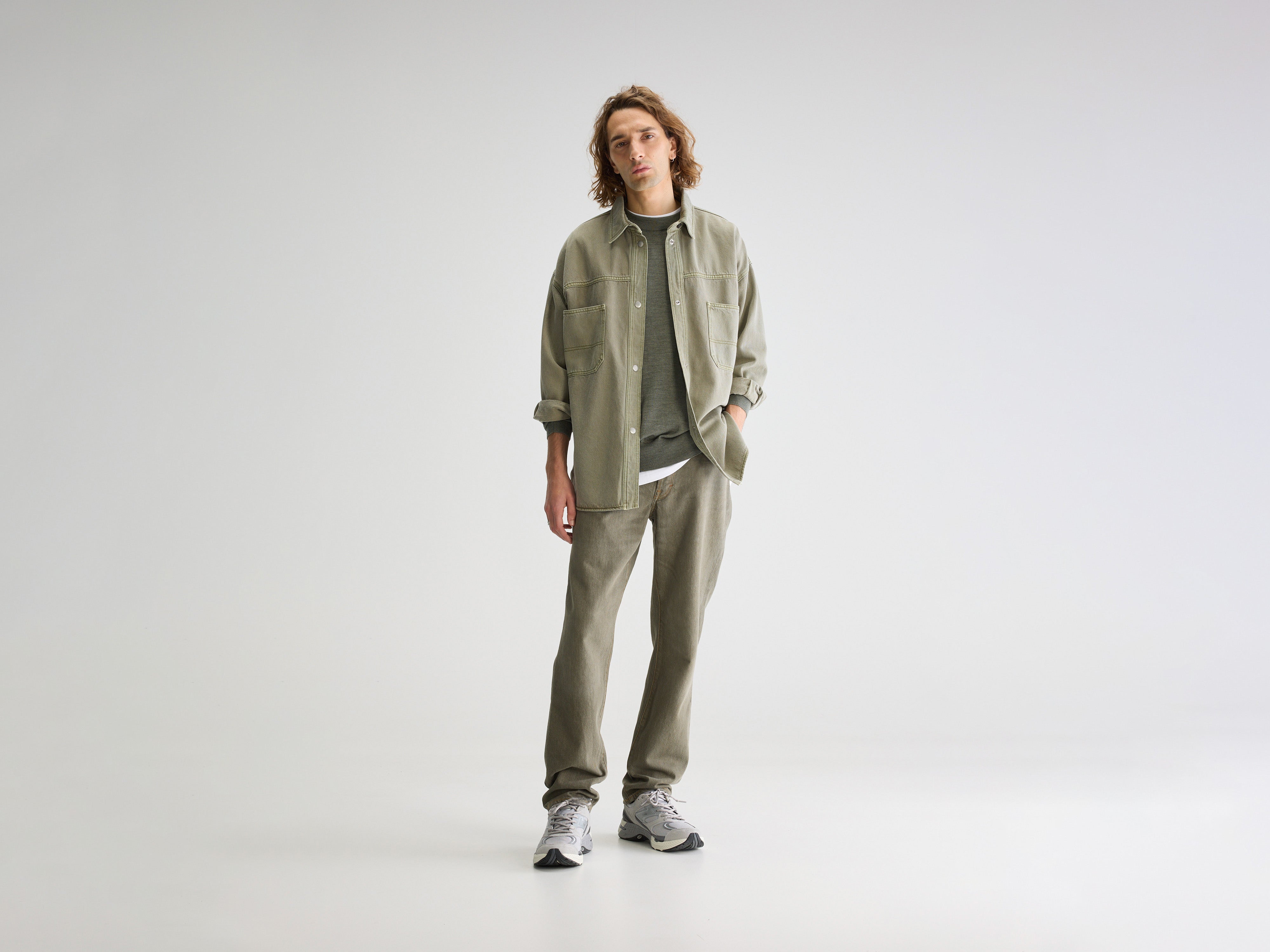 Denim N. 07 relaxed jeans (251 / M / MILITARY)