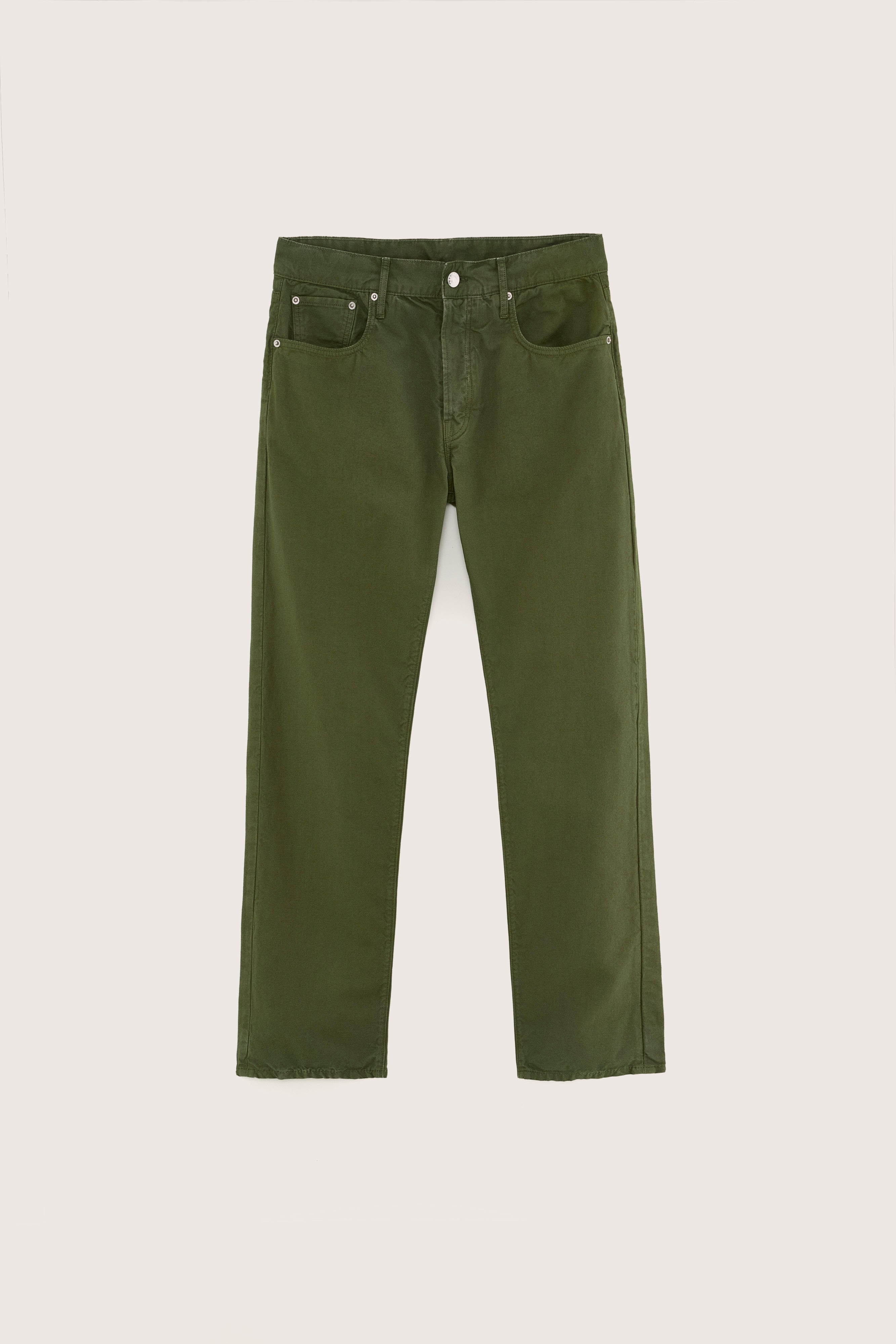 Percy dad-stijl broek (251 / M / DUSTY OLIVE)