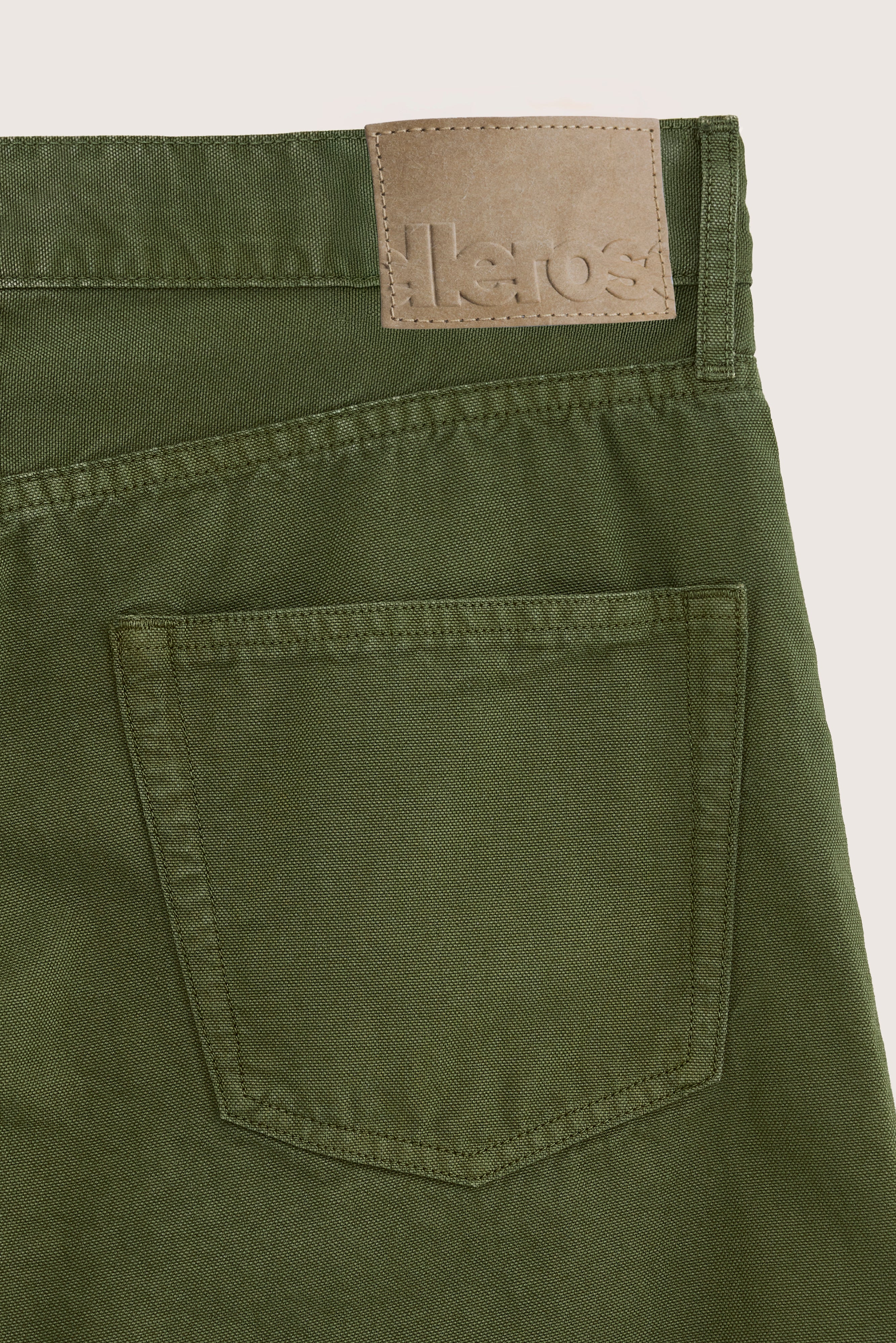 Percy dad-stijl broek (251 / M / DUSTY OLIVE)