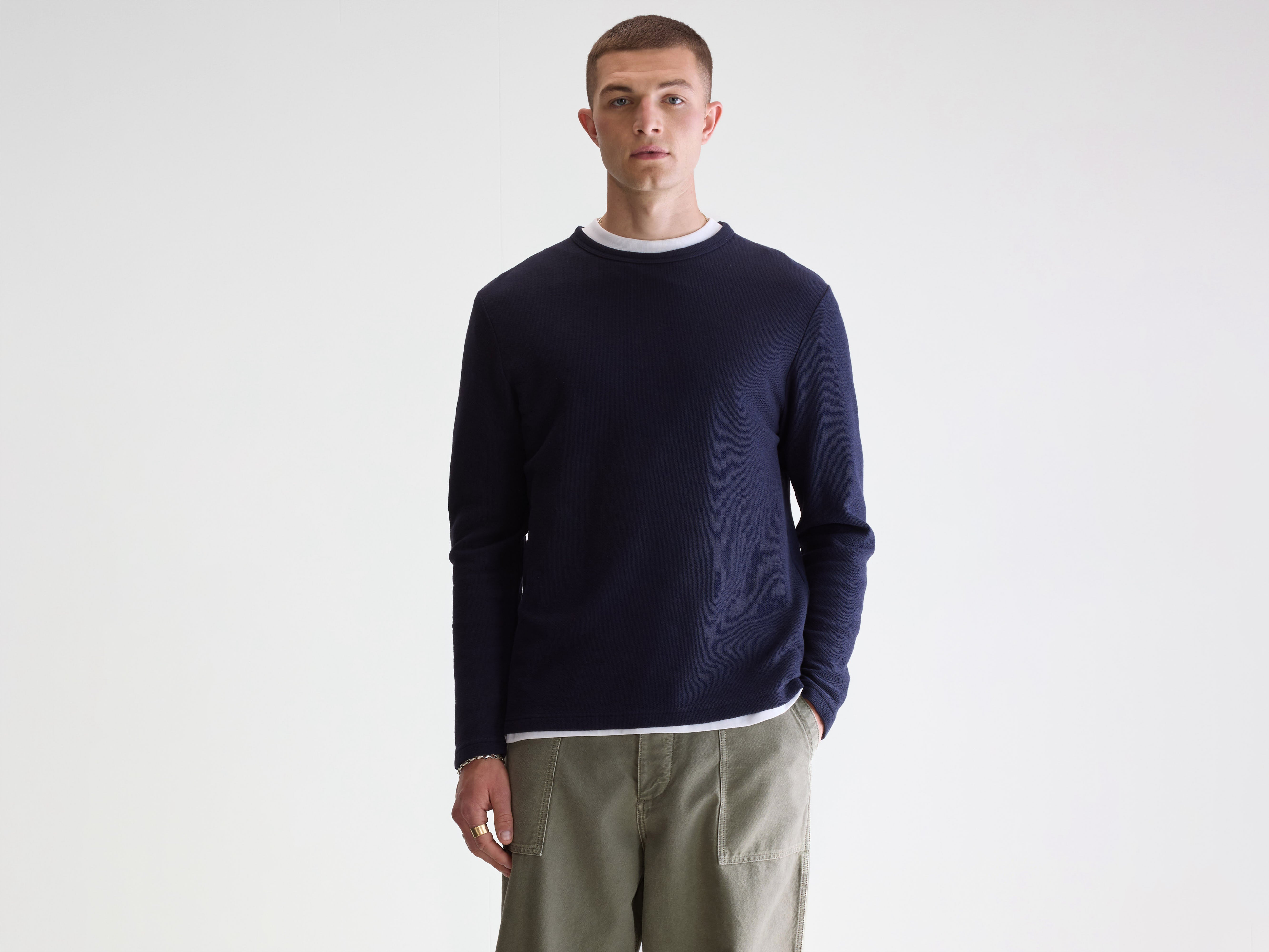 T-shirt à manches longues Fresh (242 / M / NAVY)