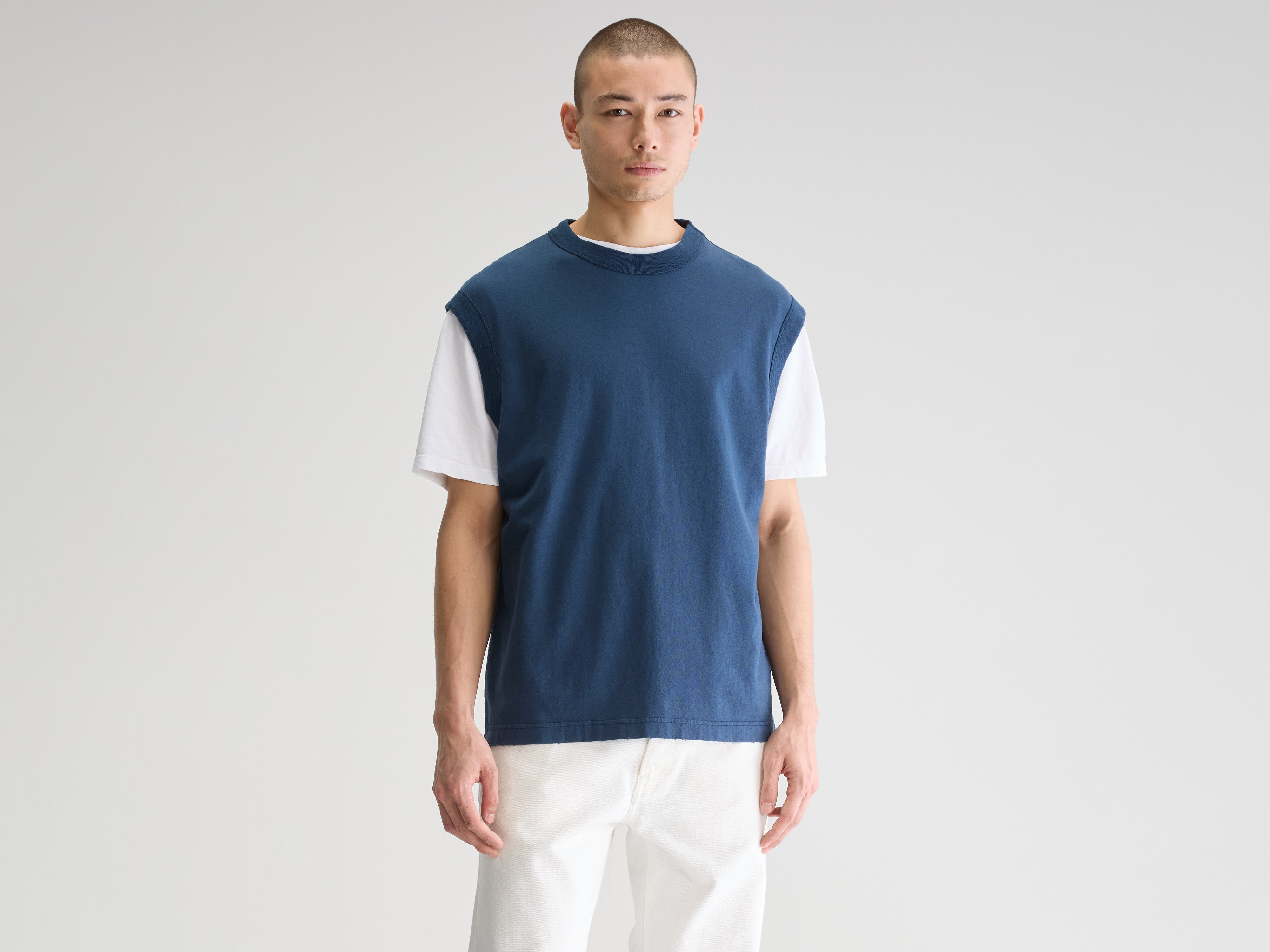 Débardeur col rond Vuch (251 / M / REGAL BLUE)