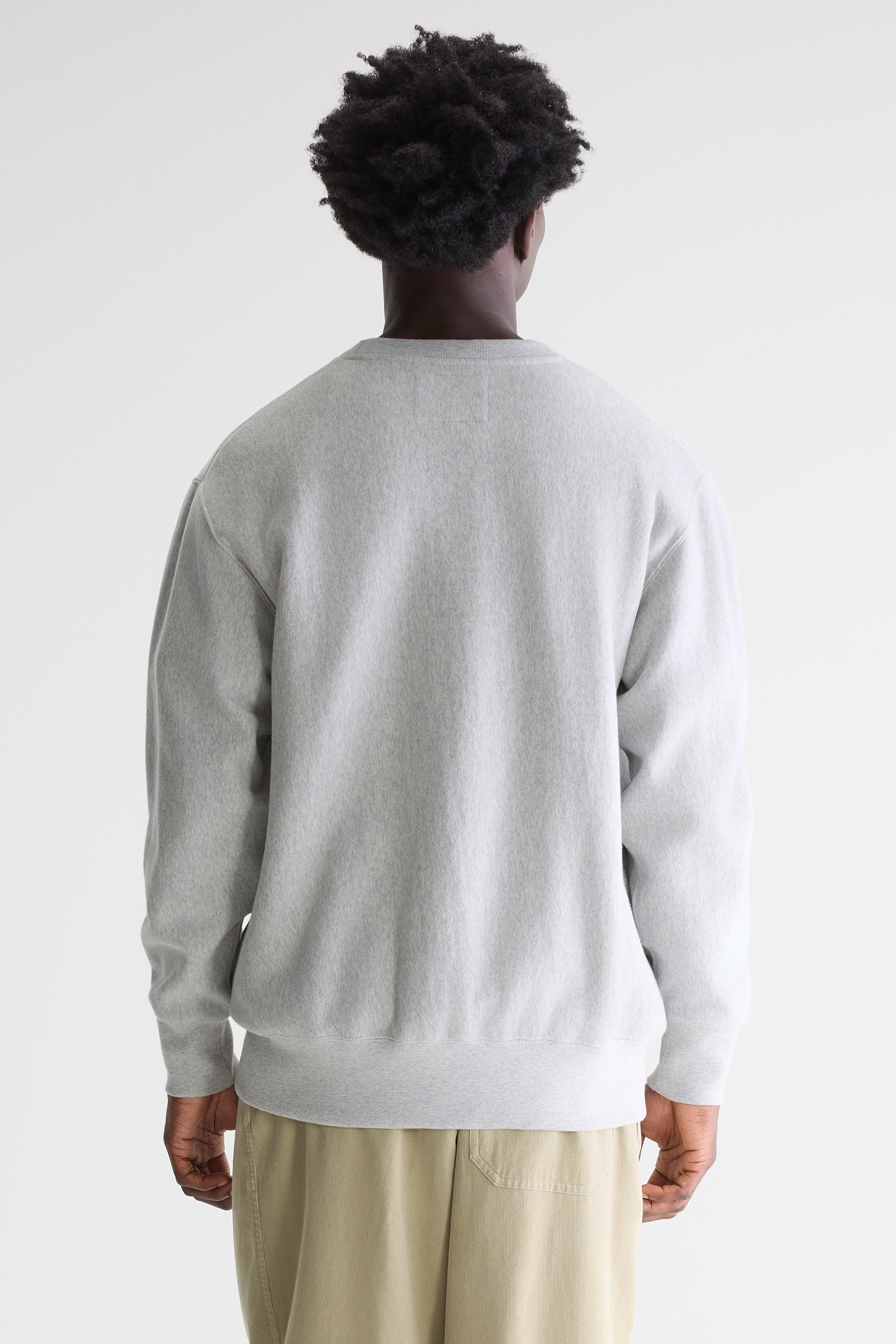 Flake crewneck sweatshirt (242 / M / H. GREY)