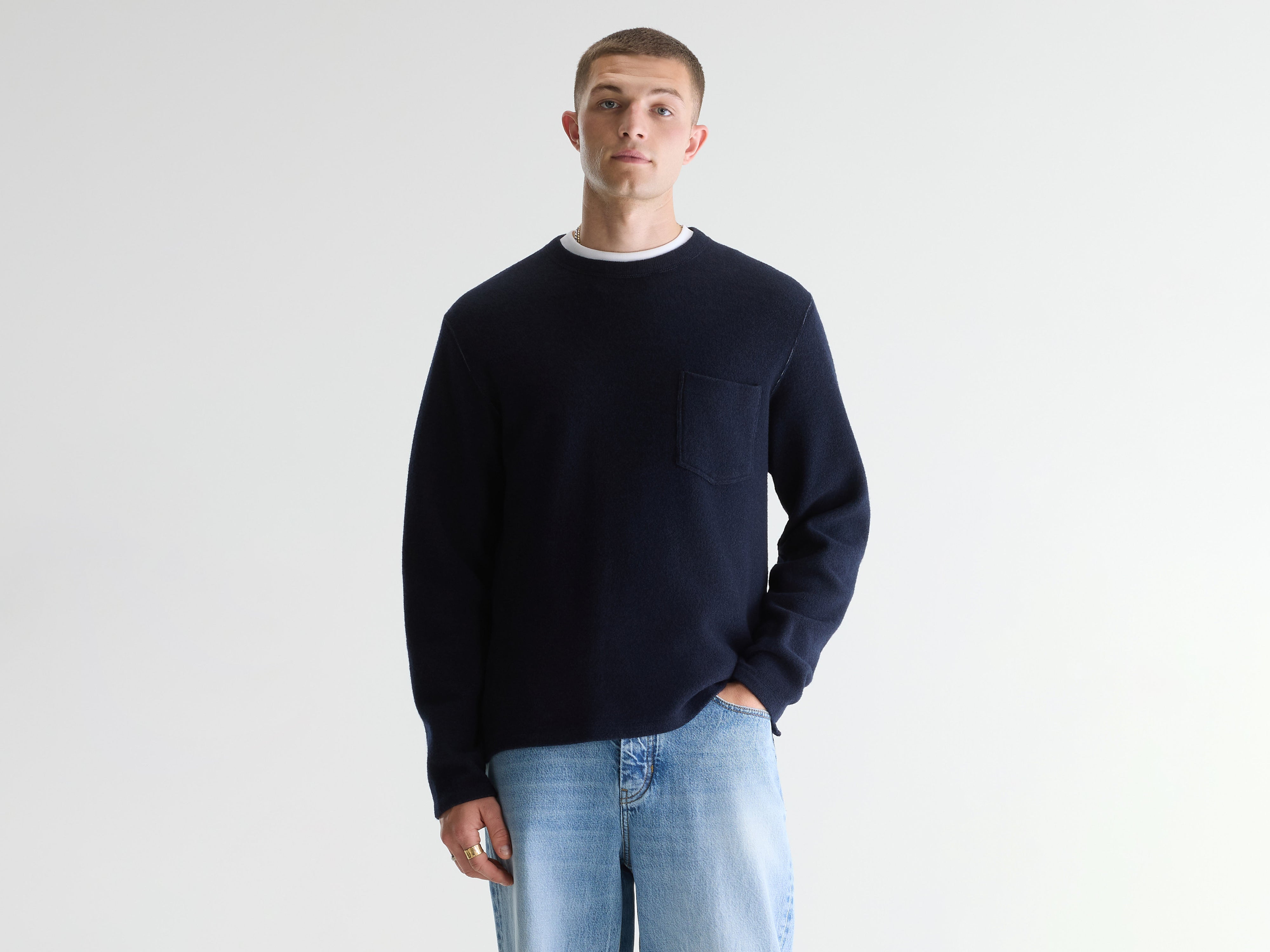 Velo crewneck sweatshirt (251 / M / COMBO C)