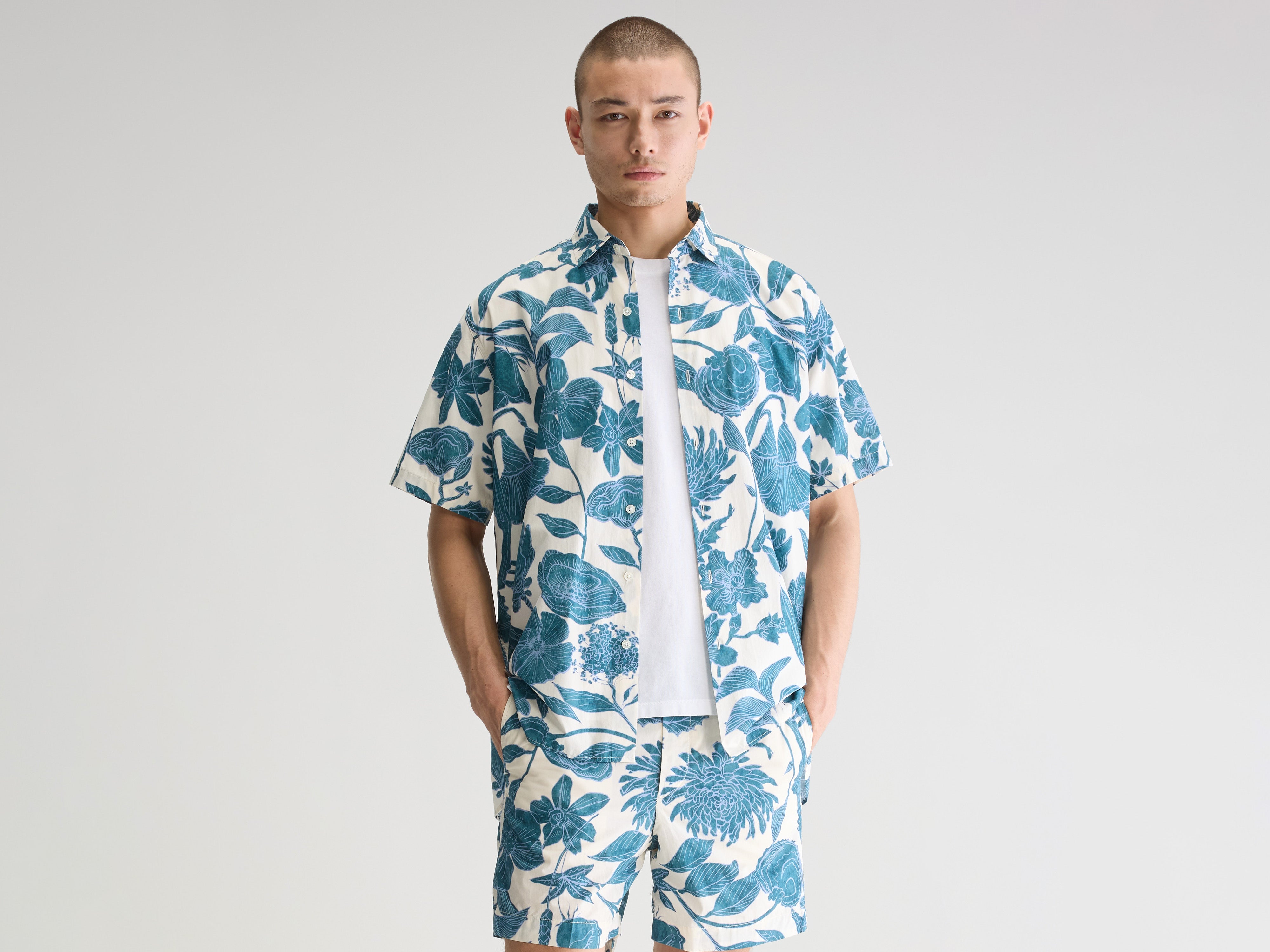 Fill relaxed shirt (251 / M / COMBO A)