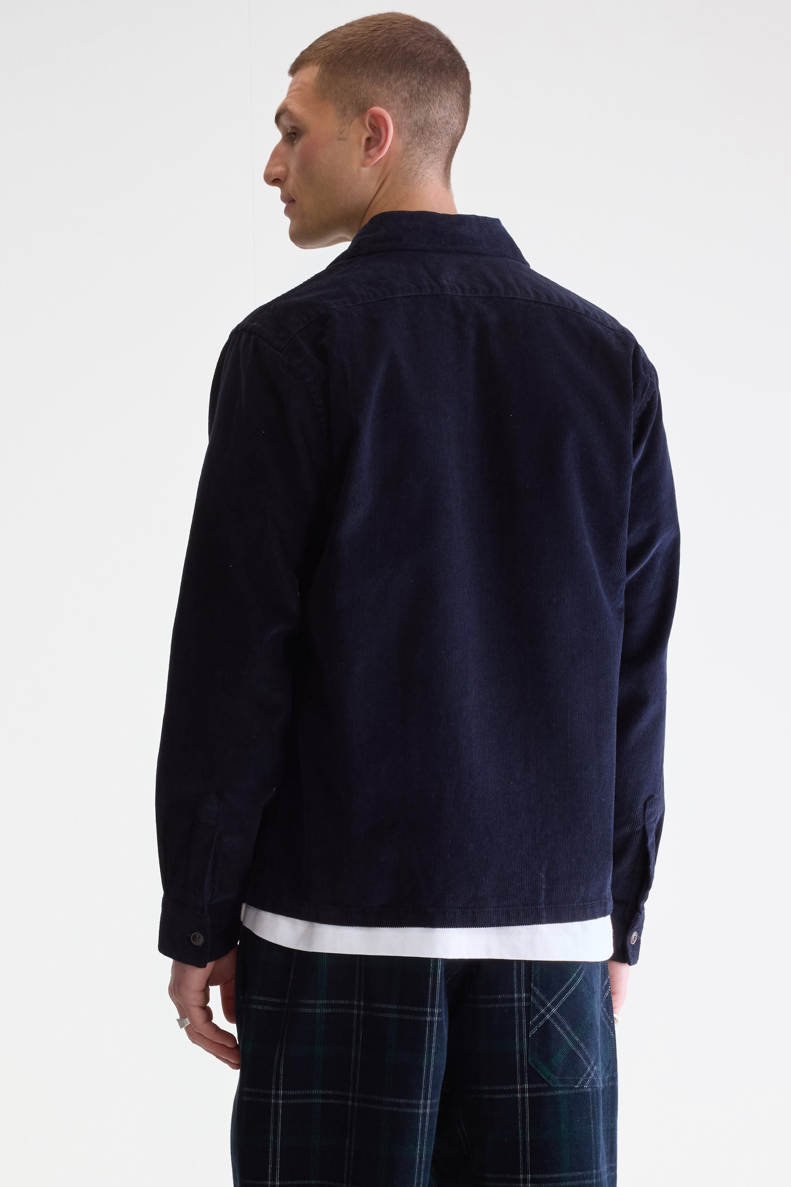 Goney corduroy overshirt (242 / M / NAVY)