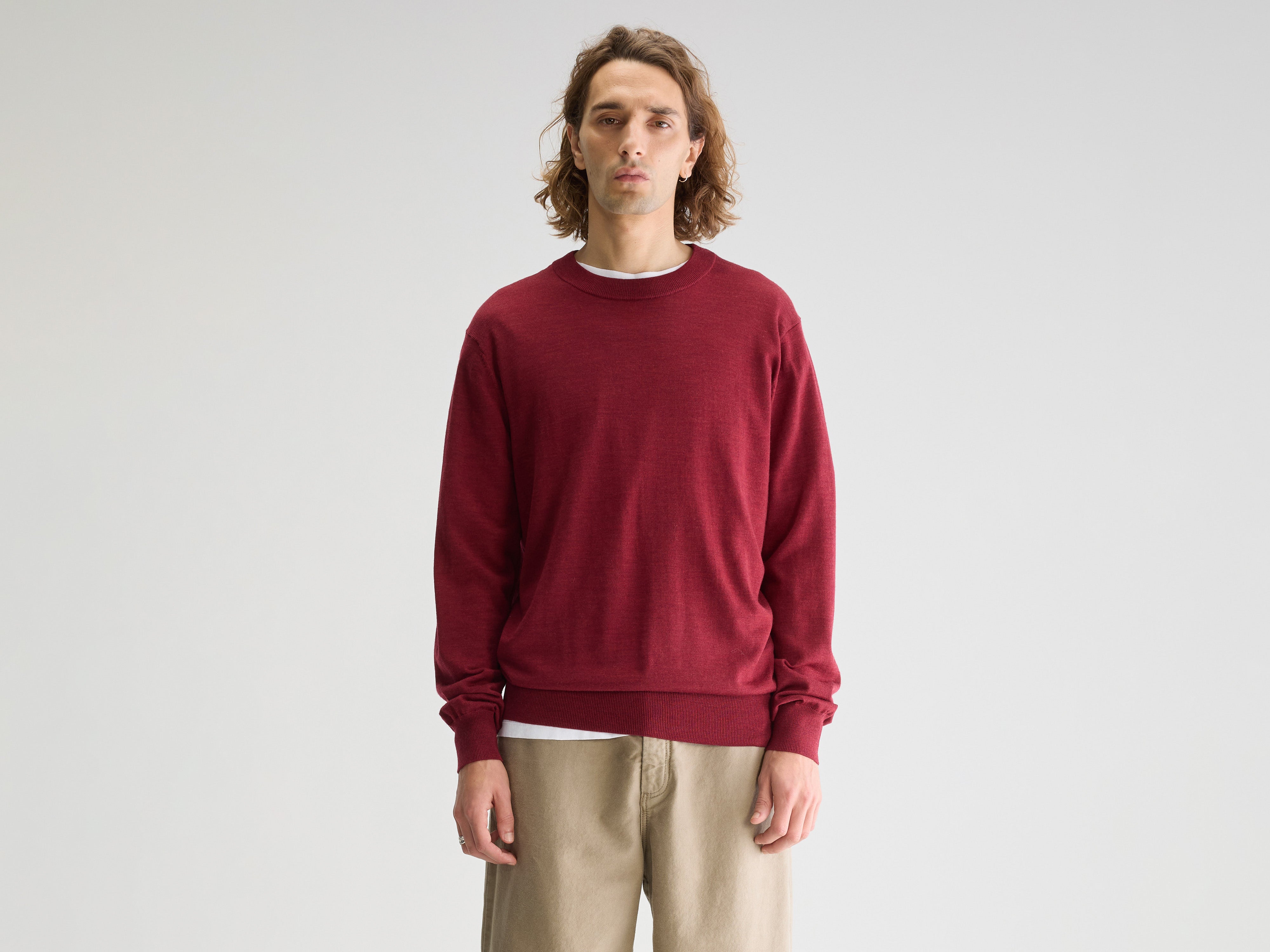 Pull col rond Dilliv (251 / M / DRIED TOMATO)