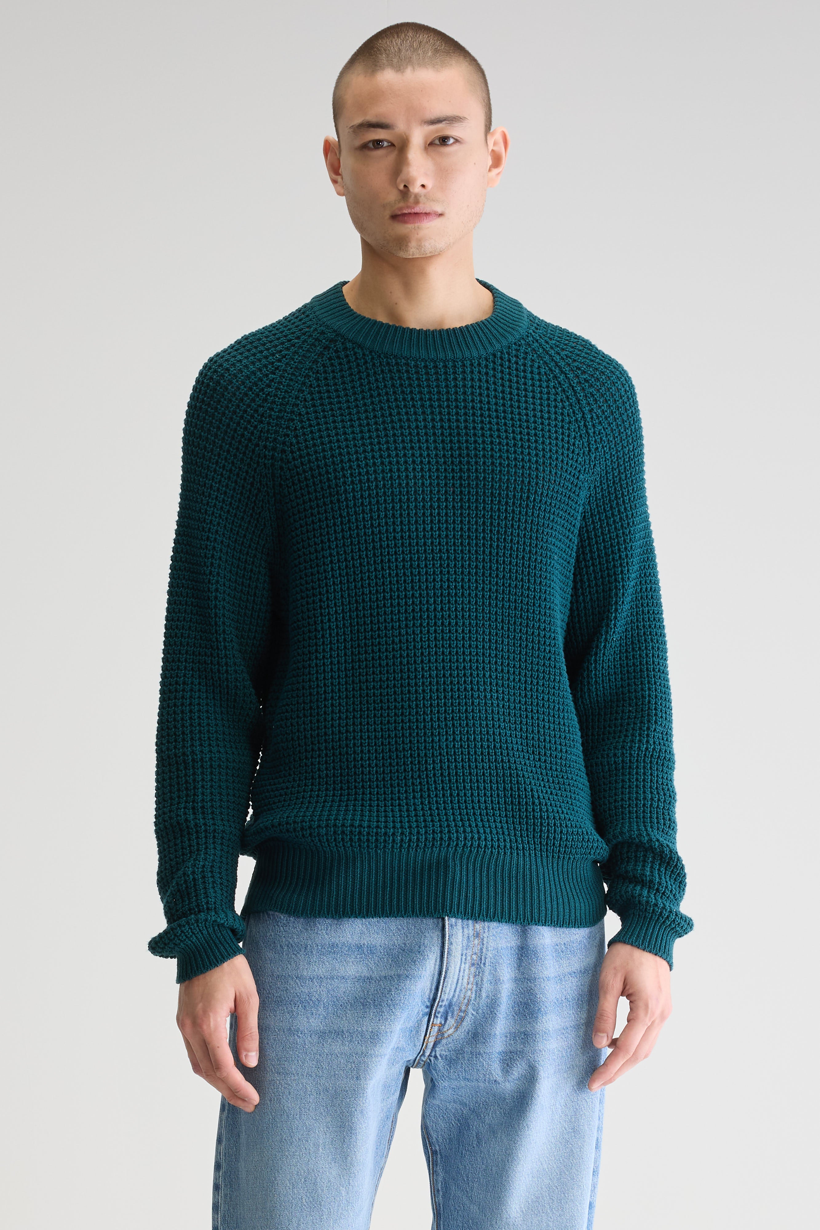Pull col rond Grack (251 / M / TEAL)