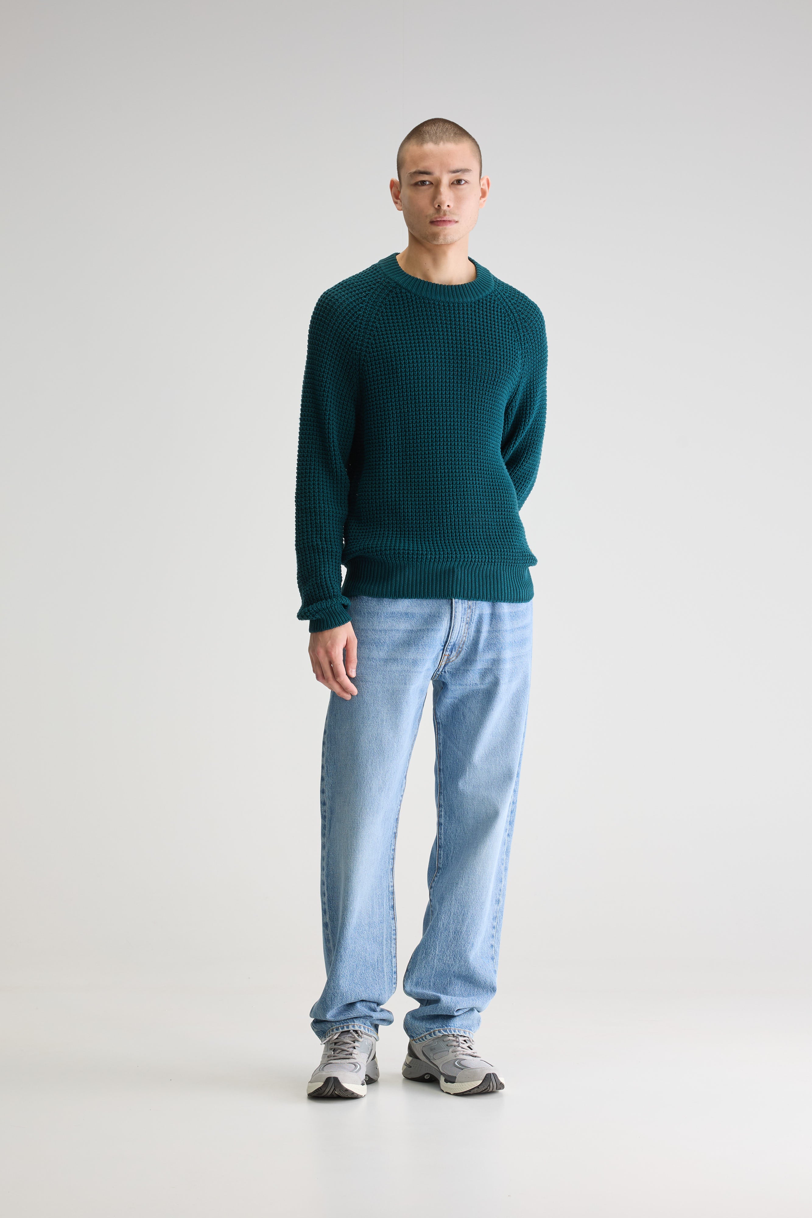 Pull col rond Grack (251 / M / TEAL)