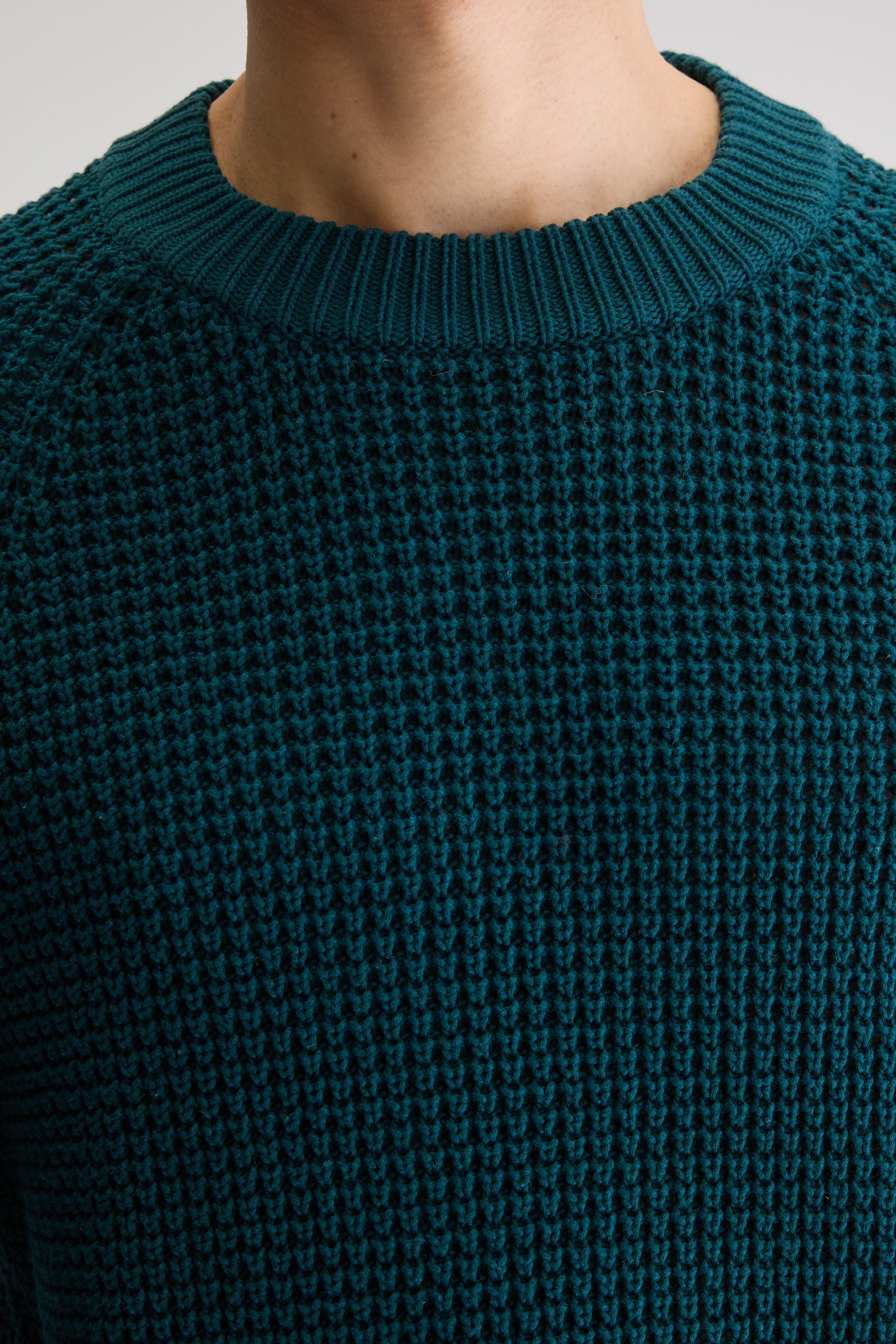 Pull col rond Grack (251 / M / TEAL)