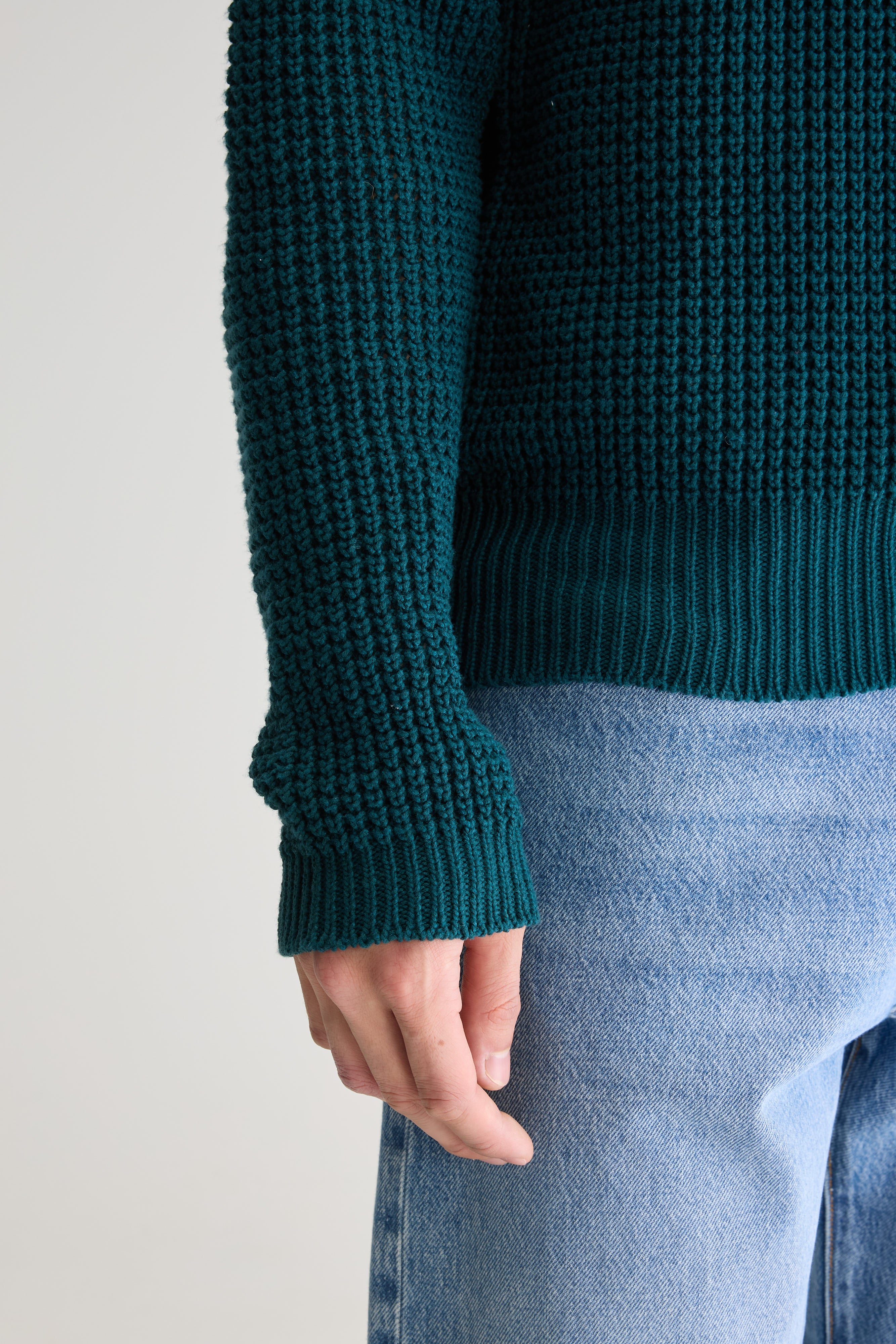 Pull col rond Grack (251 / M / TEAL)