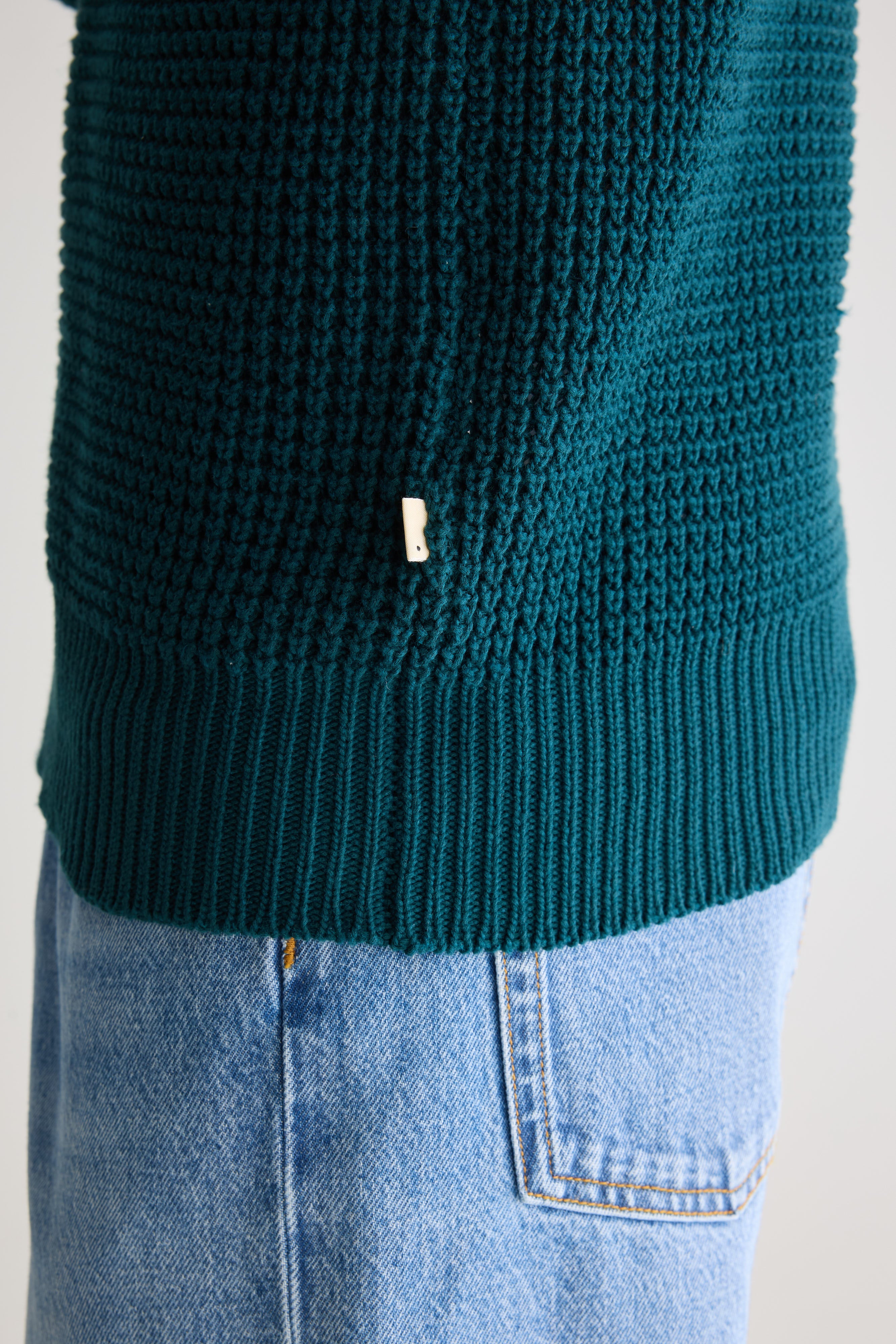 Pull col rond Grack (251 / M / TEAL)