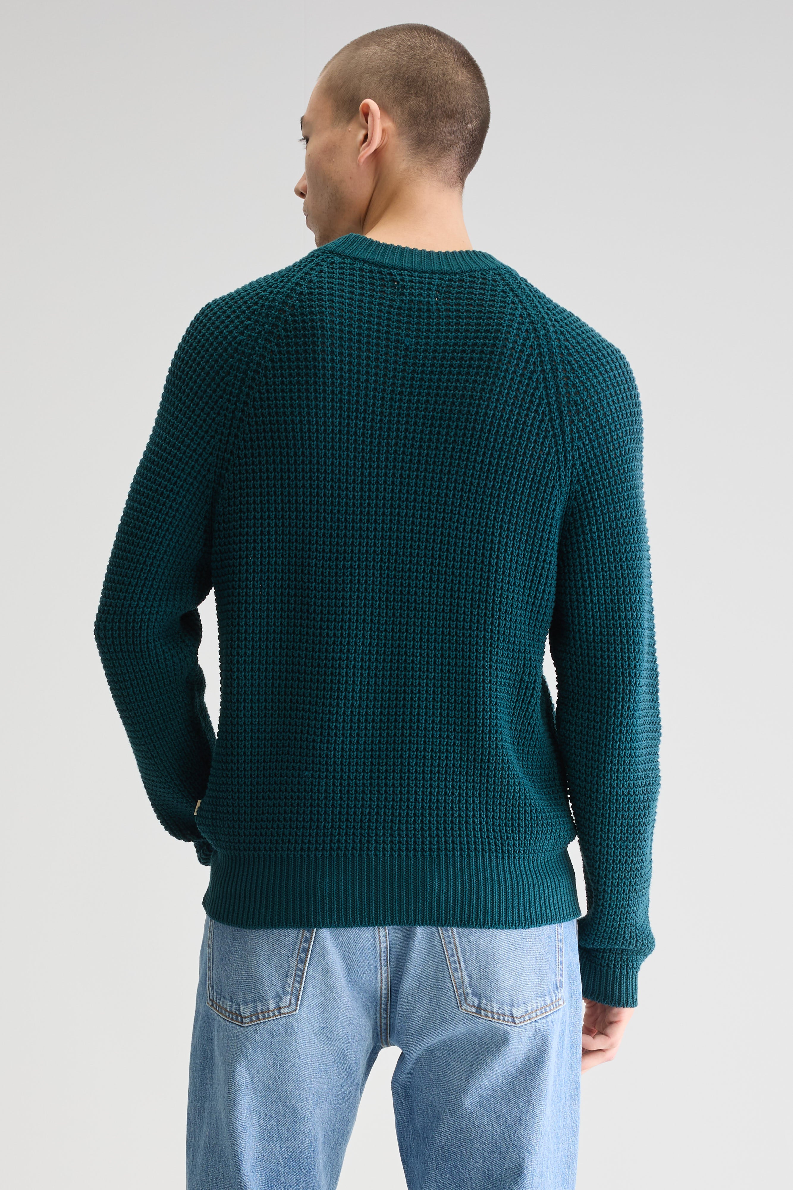Pull col rond Grack (251 / M / TEAL)